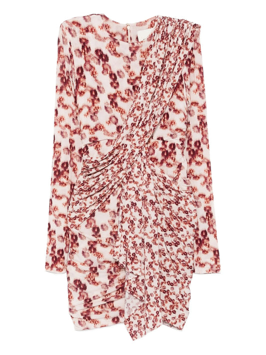 Georgia printed mini dress