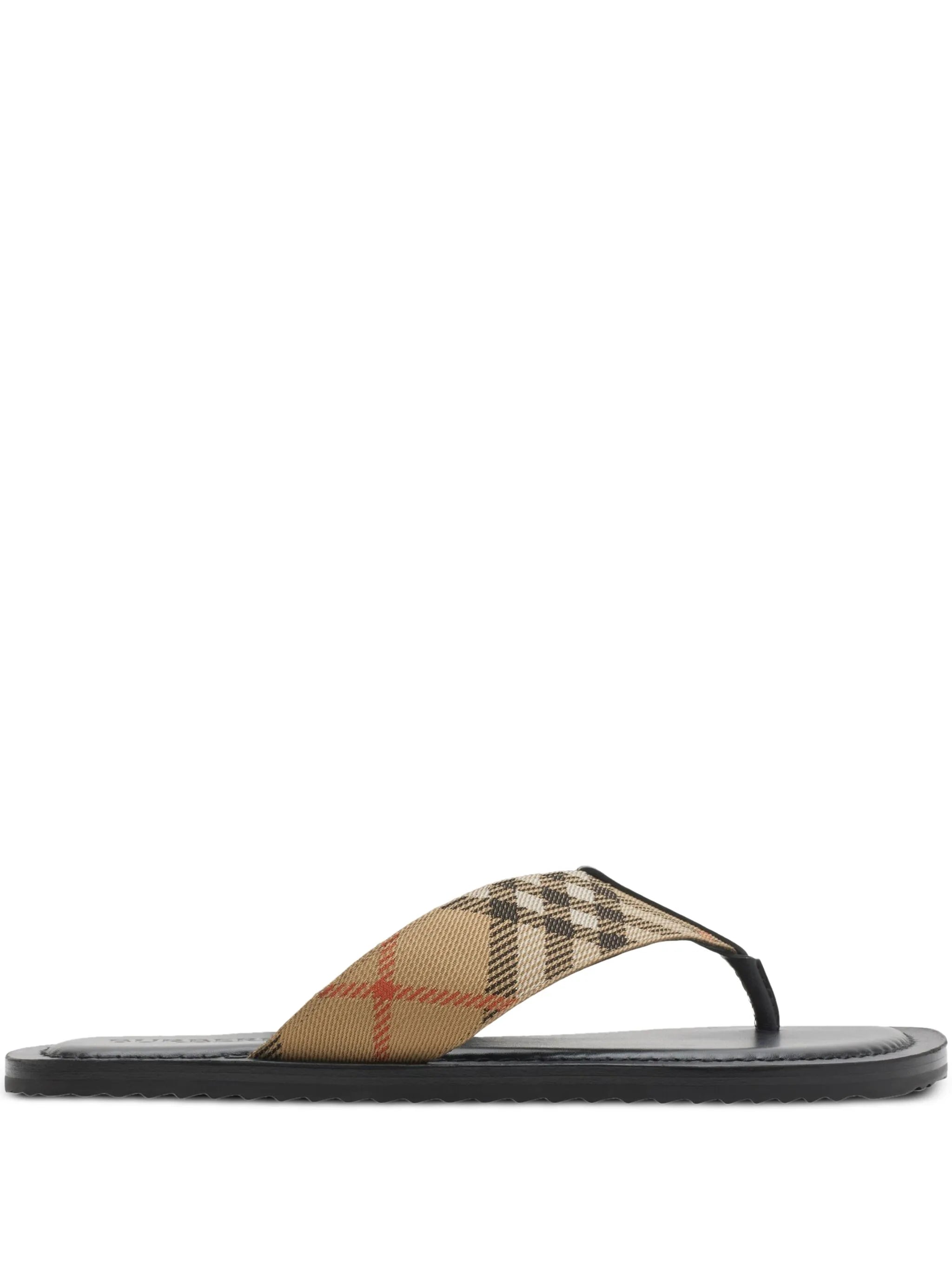 Check Pavilion sandals