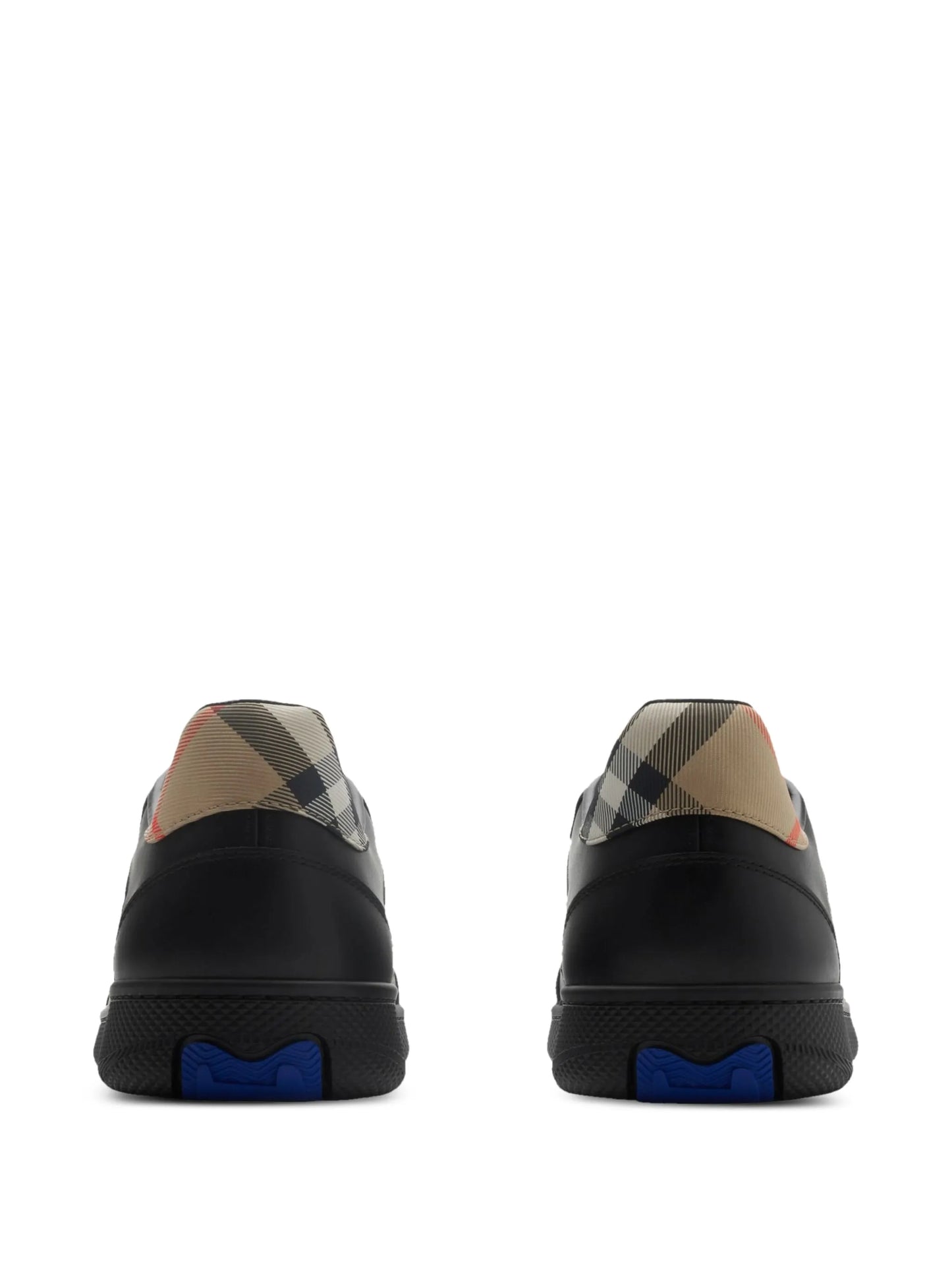 Terrace Check leather sneakers