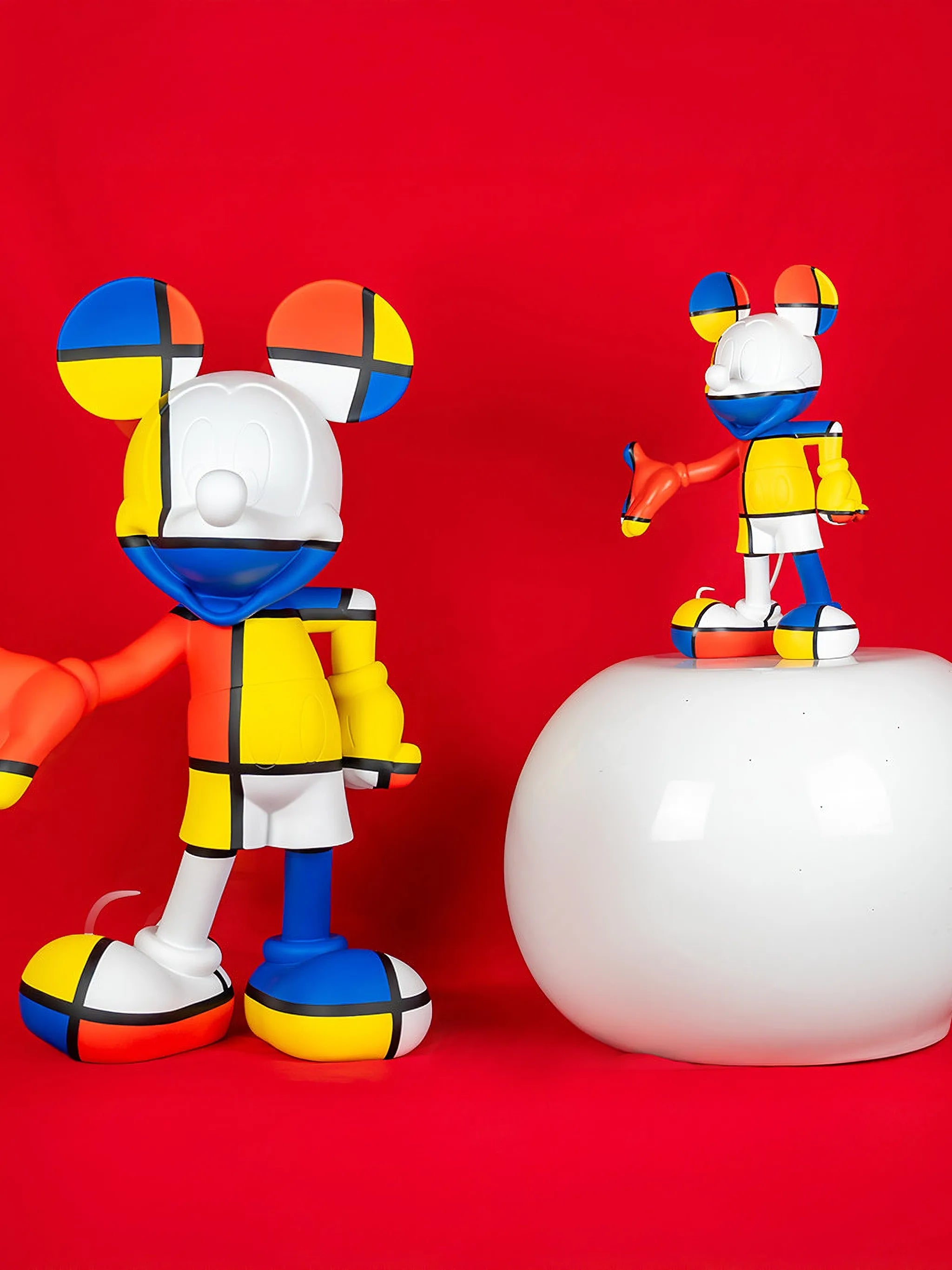 small Mickey sculpture
