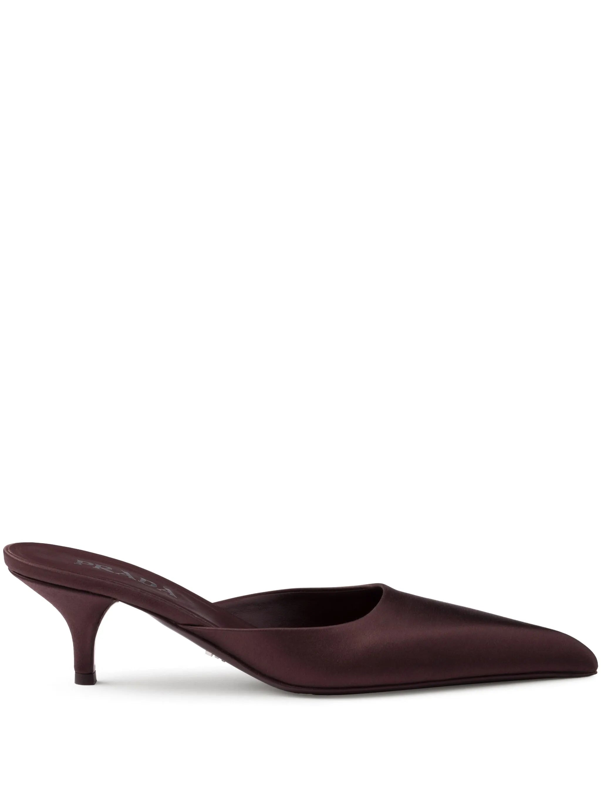 satin mules