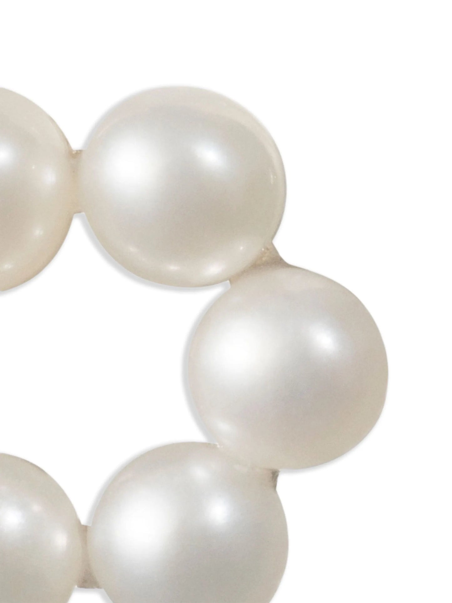 Single item, 14CT yellow gold Petite Luna pearls earring