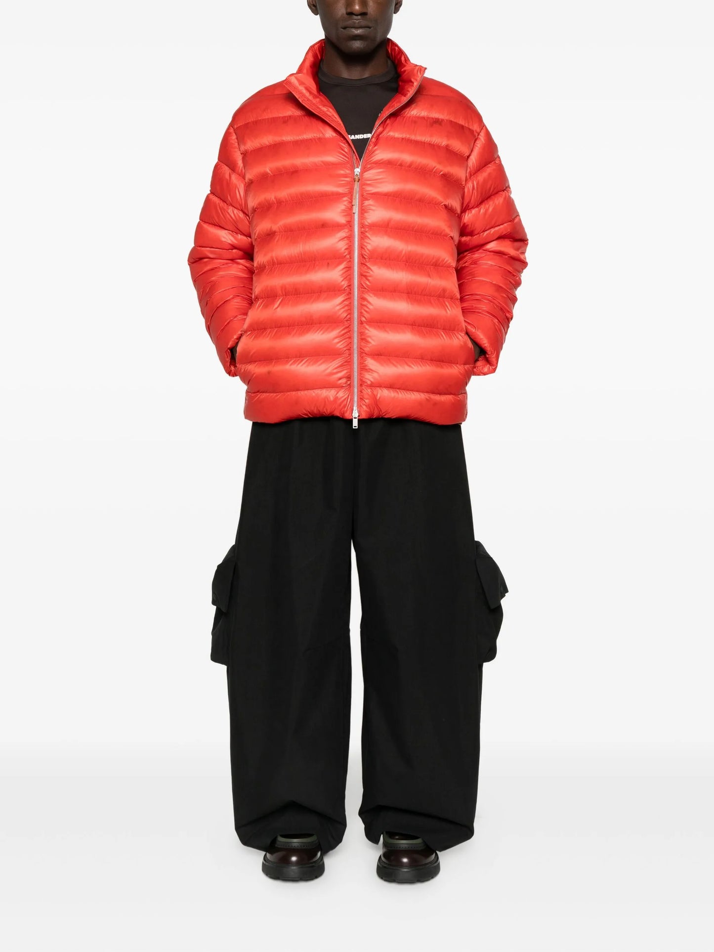 quilted down jacket