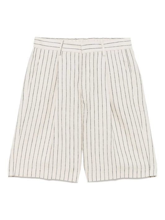striped shorts