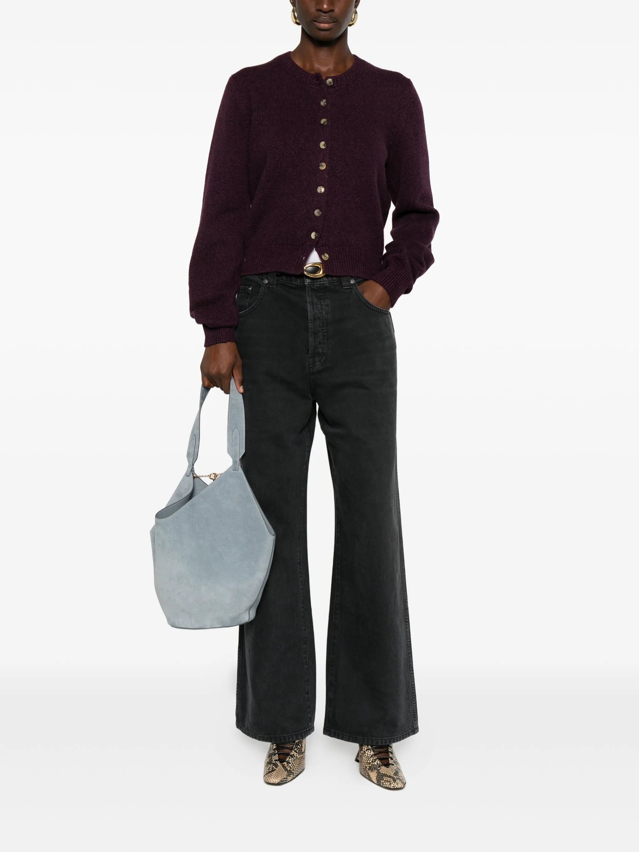 wide-leg jeans