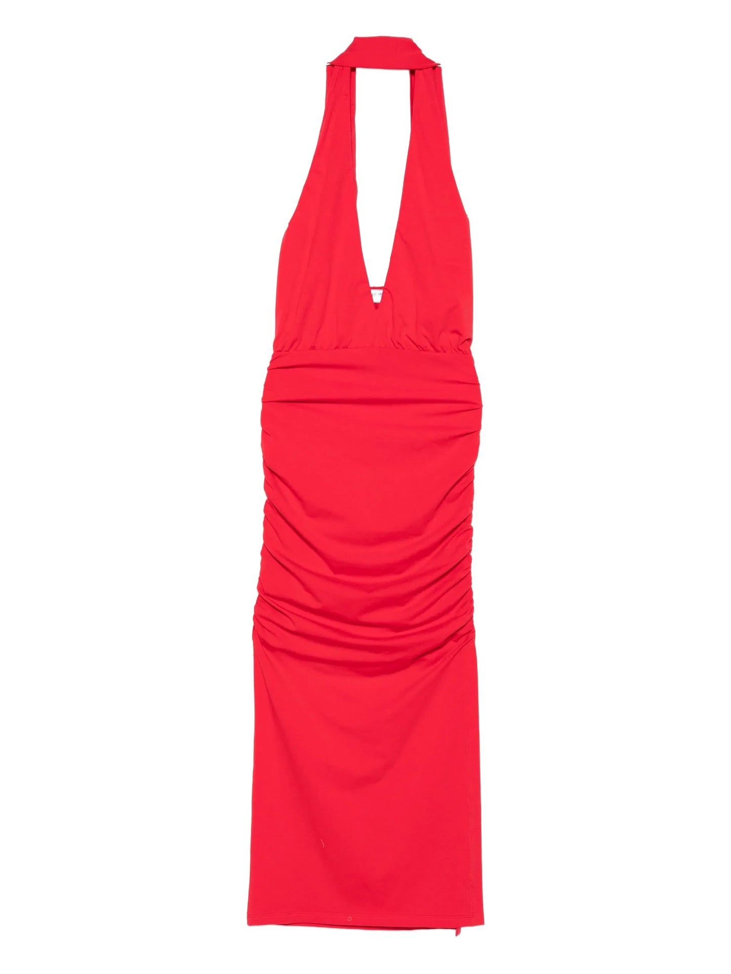 v-neck maxi dress