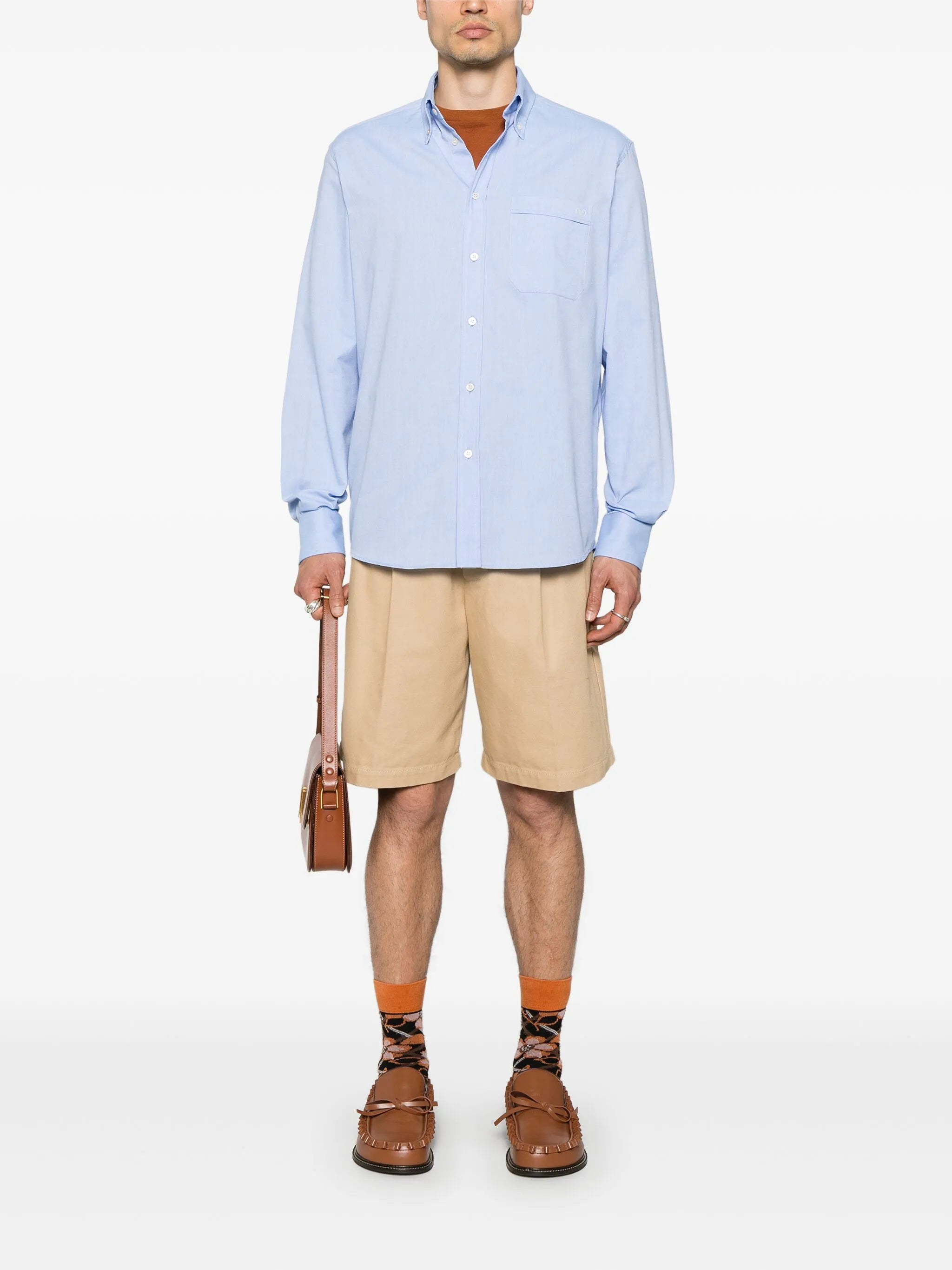 logo oxford shirt