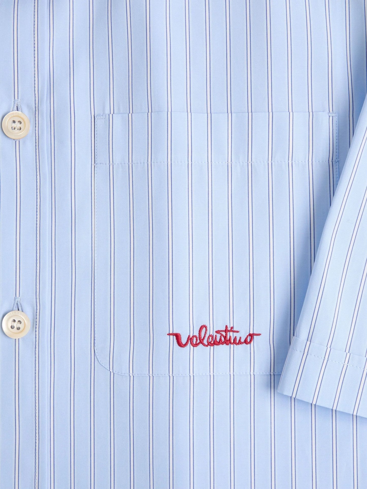 embroidered cotton shirt