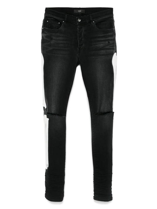 bones slash jeans