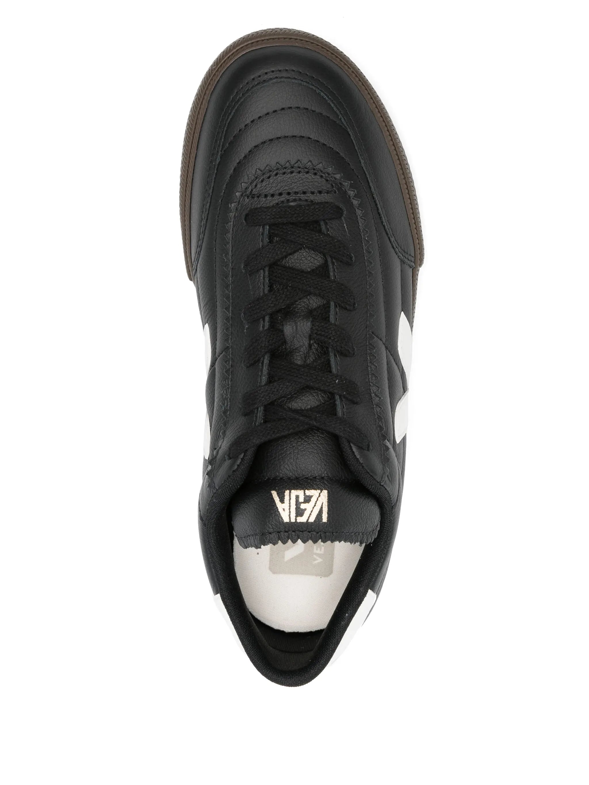 Panenka leather black white sneakers