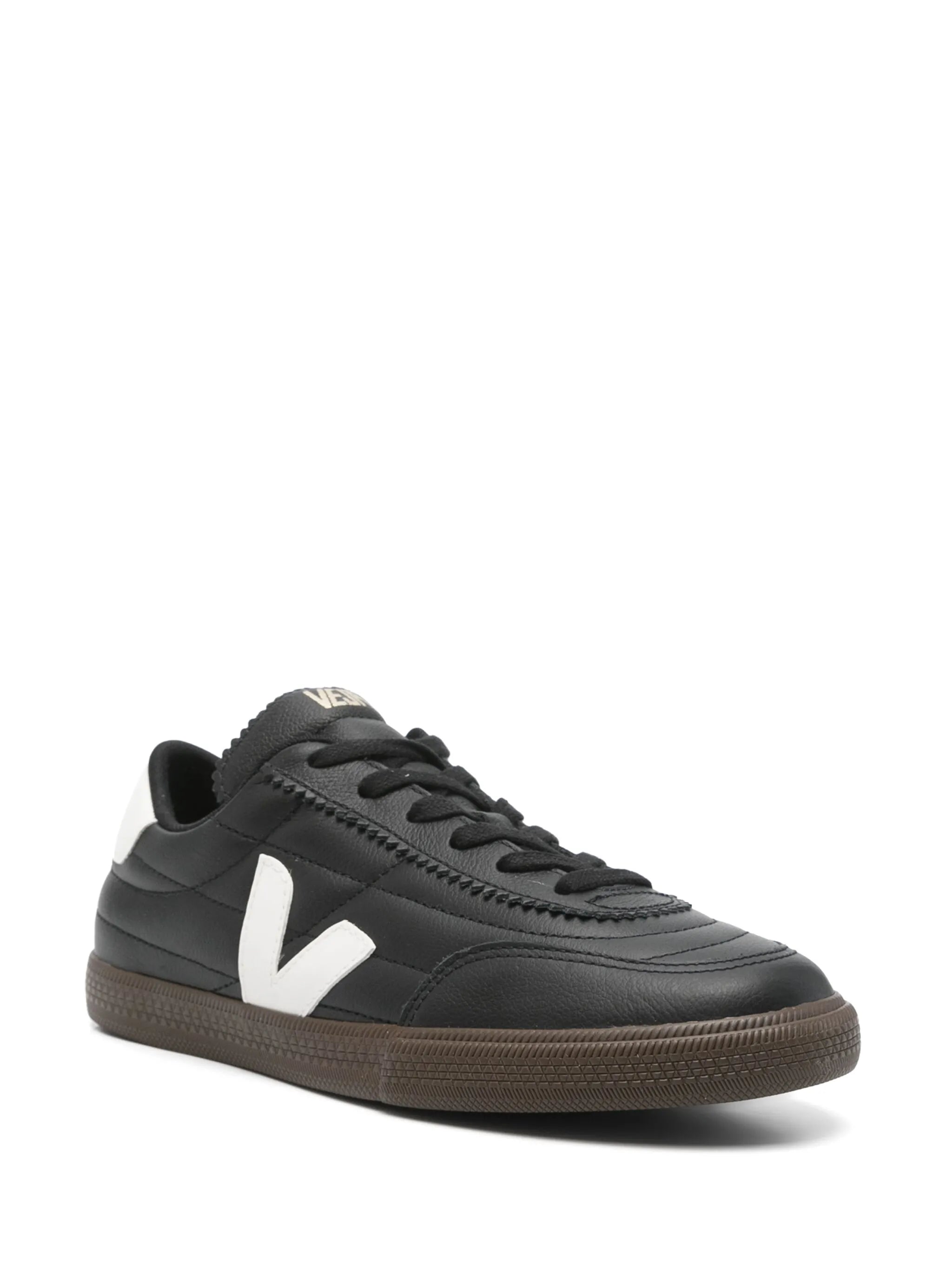 Panenka leather black white sneakers