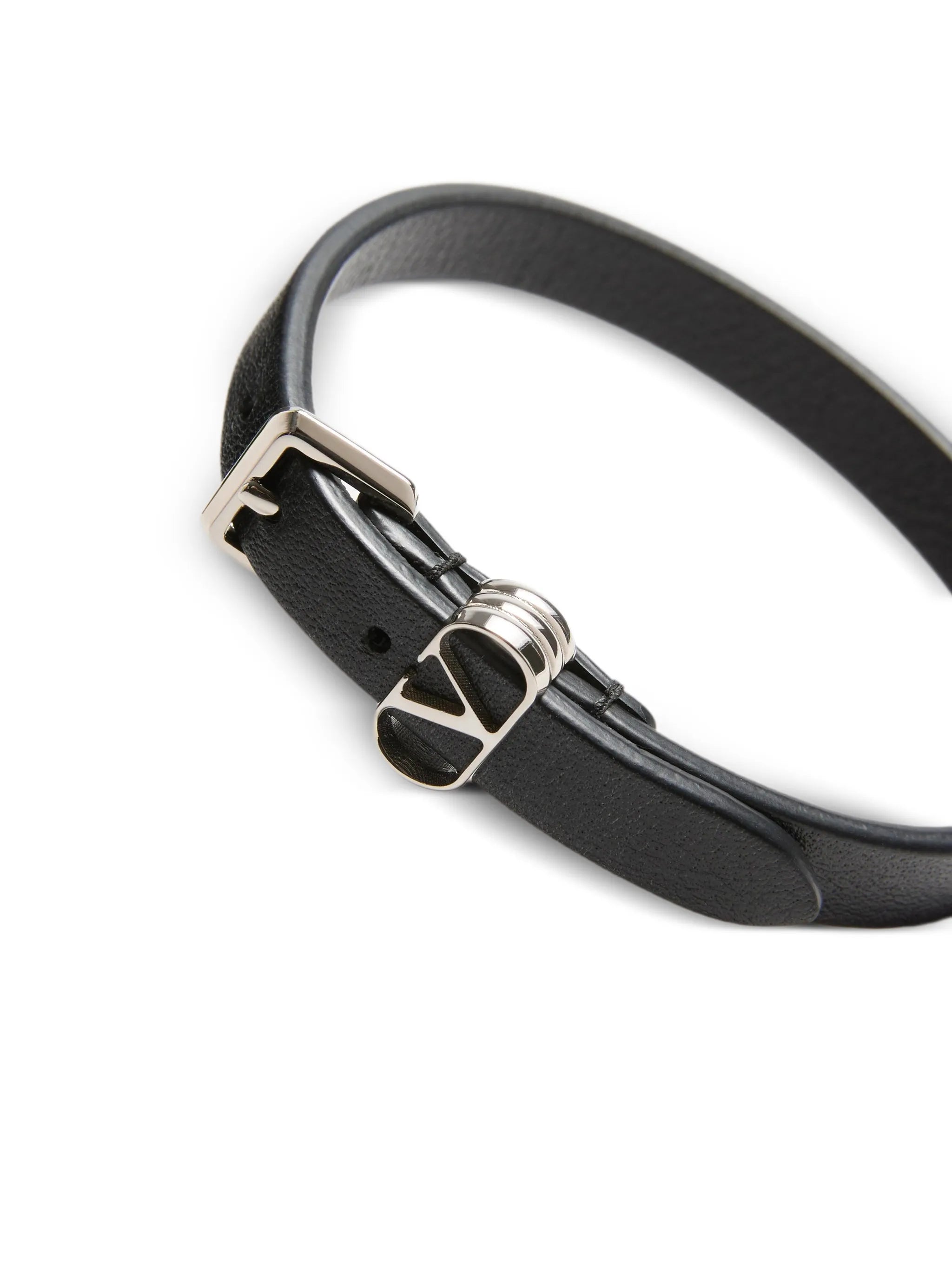 Valentino Garavani Ovalette calfskin bracelet