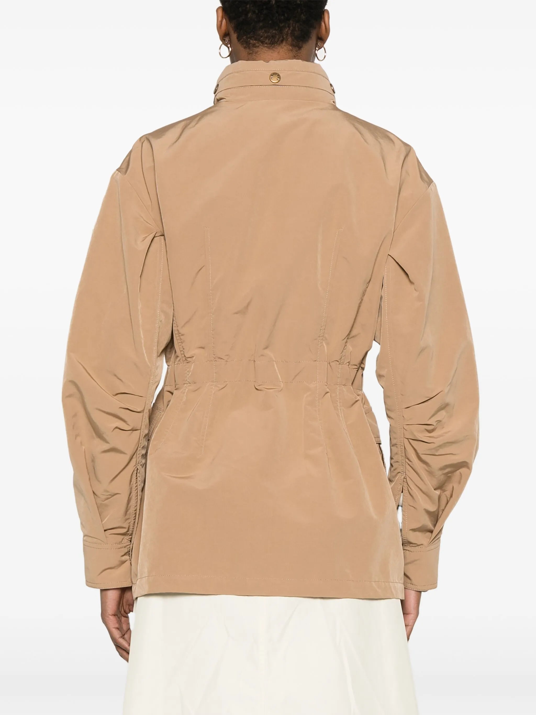 Nades drawstring-waist parka