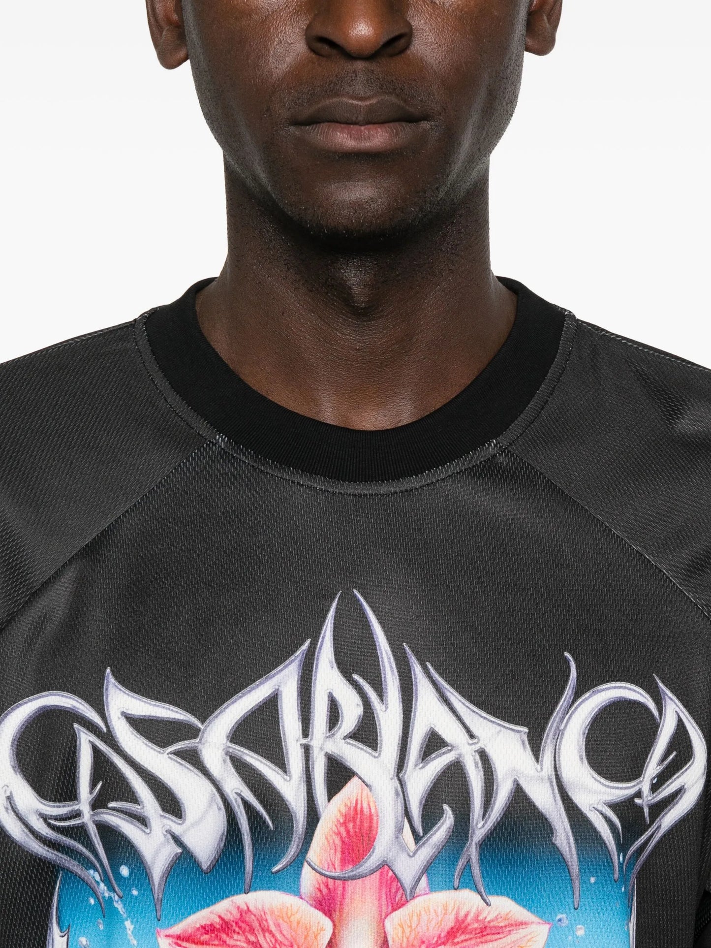Blade orchid-print T-shirt