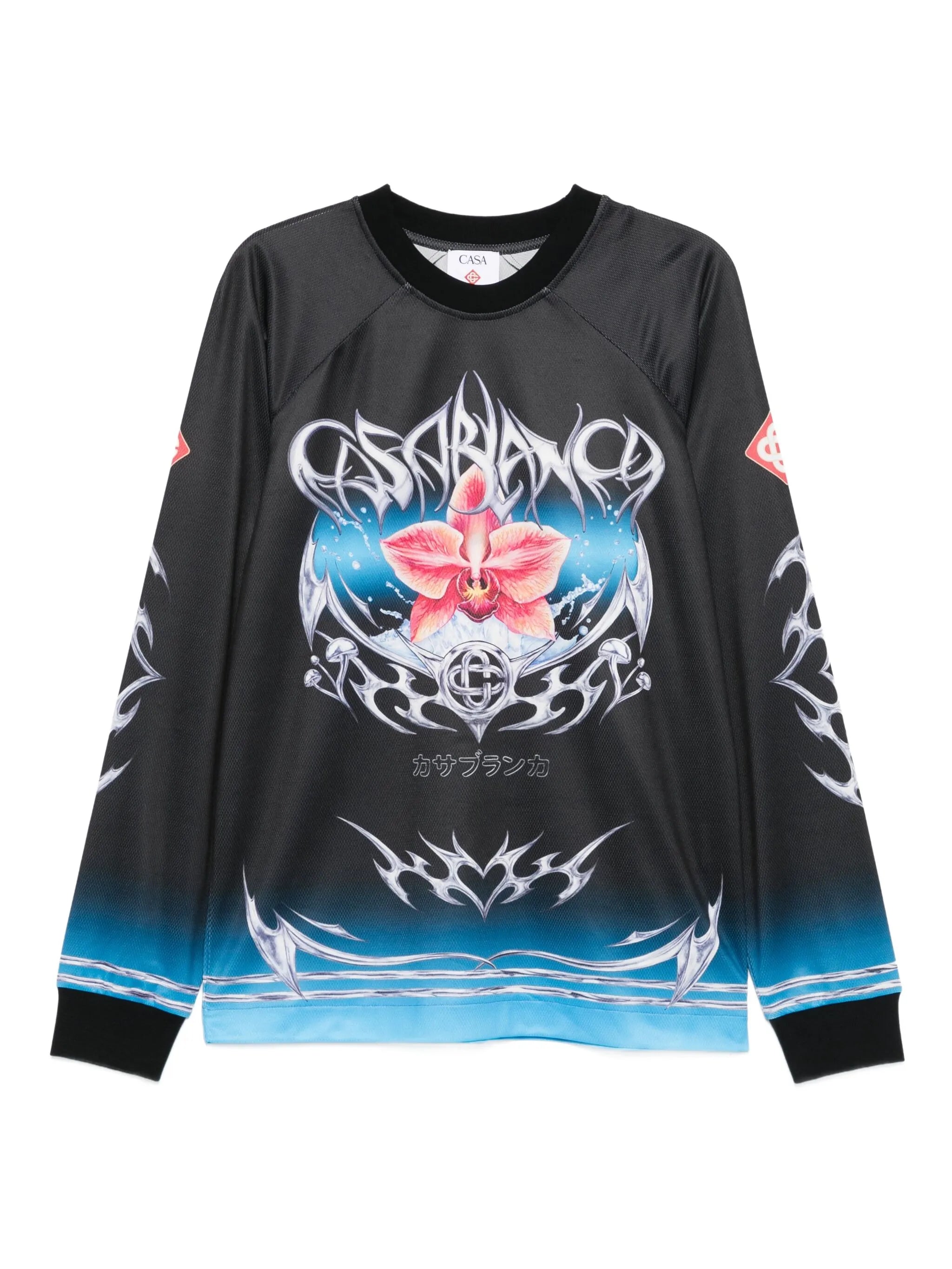 Blade orchid-print T-shirt