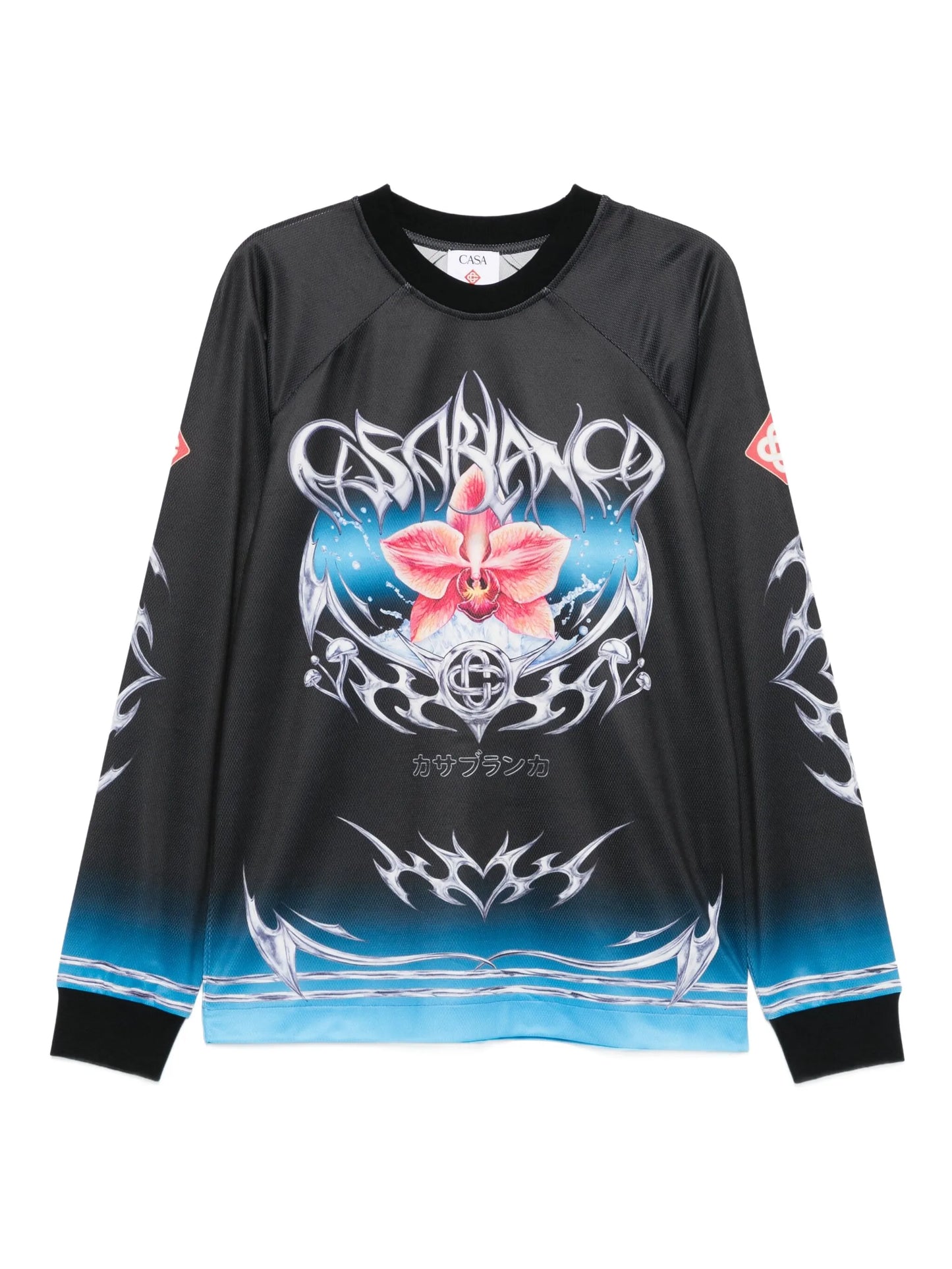 Blade orchid-print T-shirt