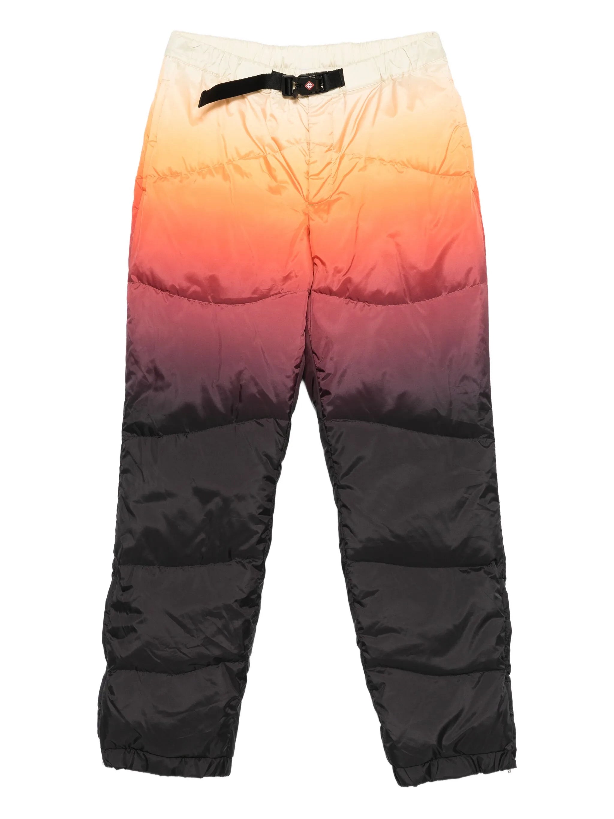ombré-print padded ski pants