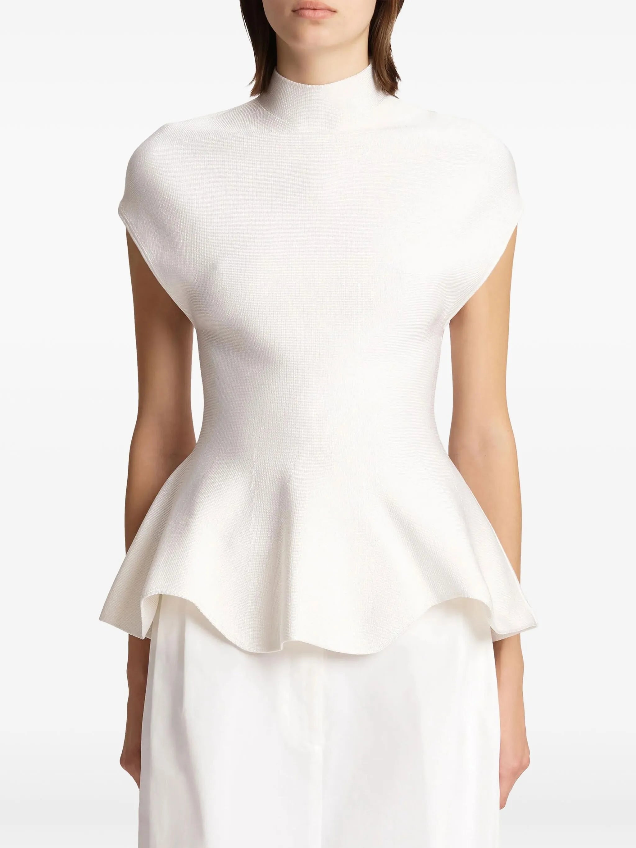 Andra peplum-hem top