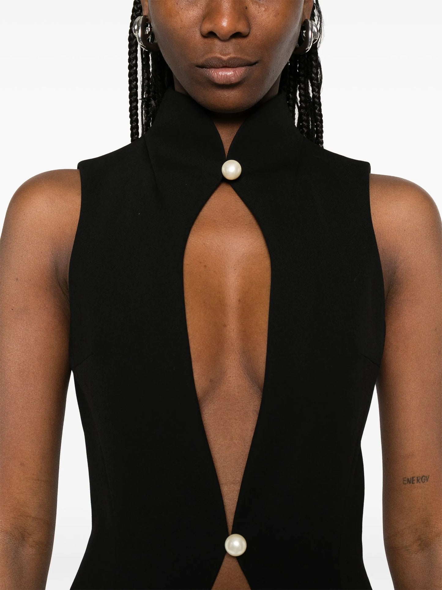 cut-out mini dress