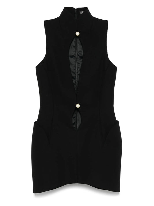 cut-out mini dress