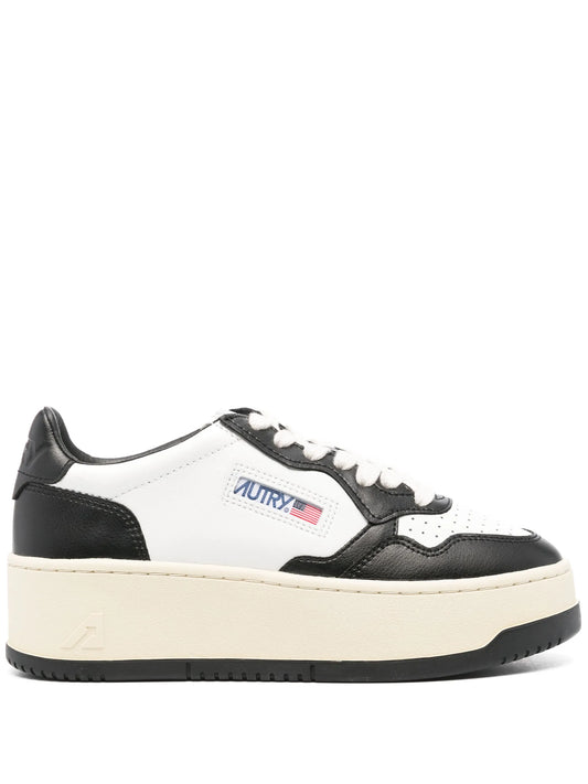 Platform Low "White/Black" sneakers