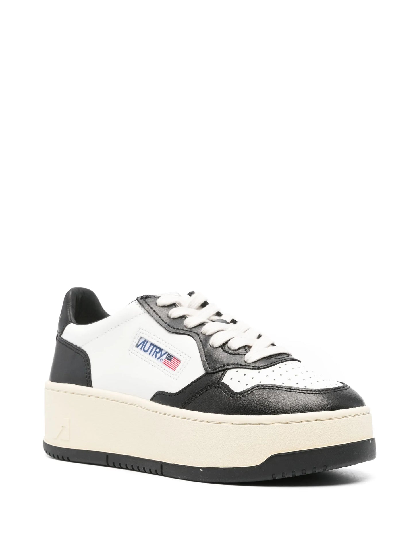Platform Low "White/Black" sneakers