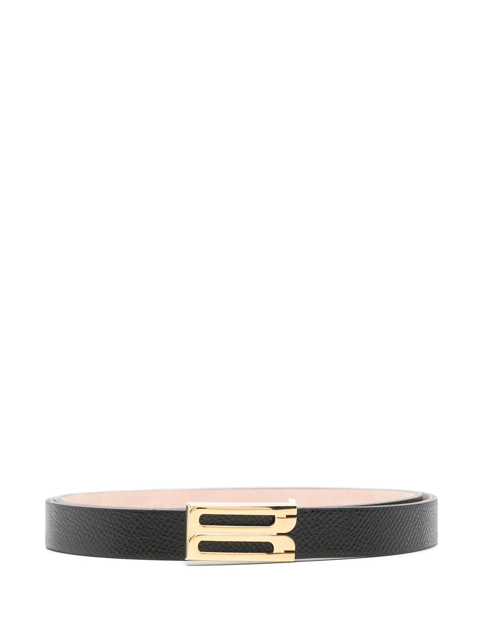 small grained-leather belt