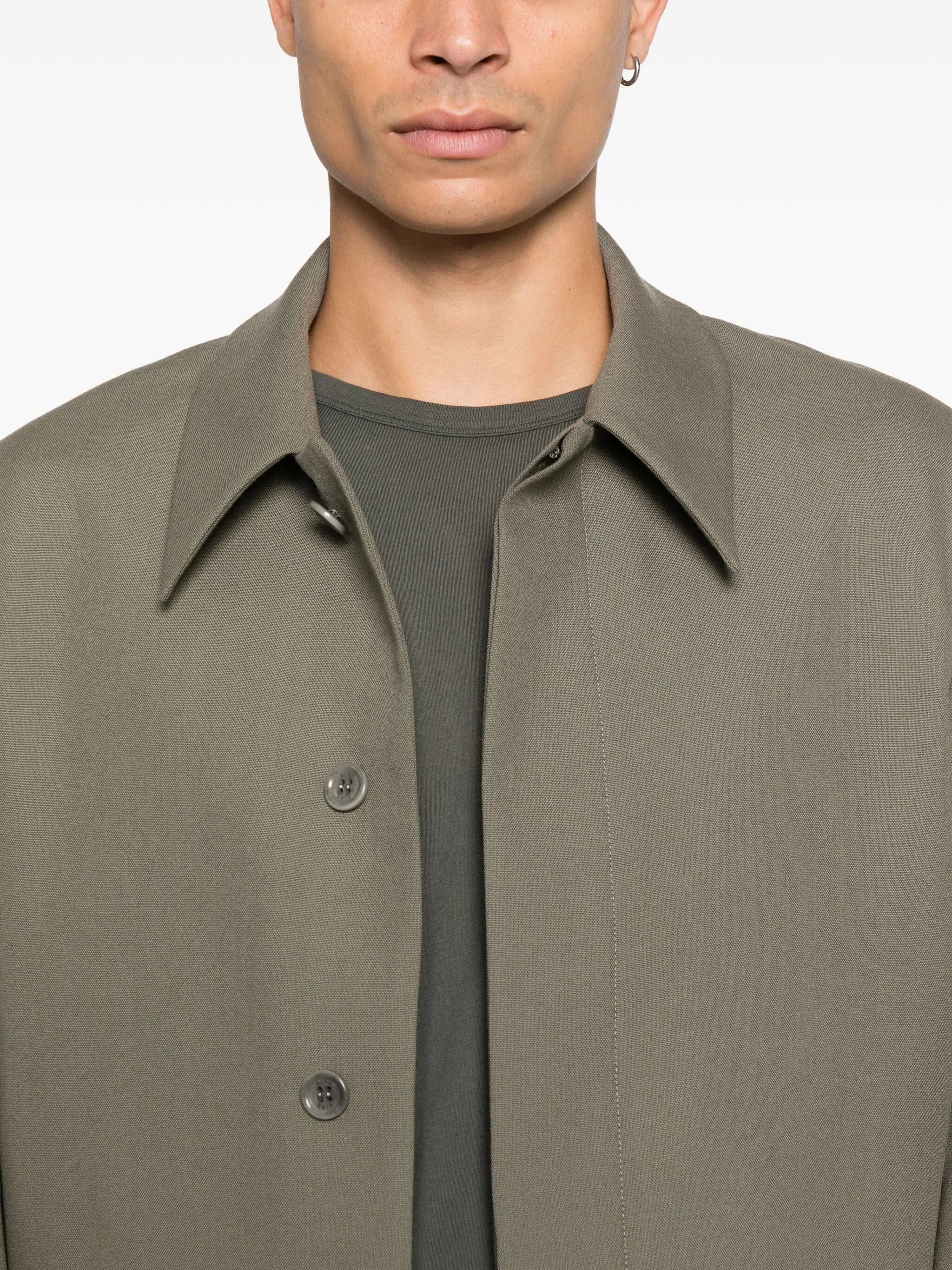 flap pockets jacket