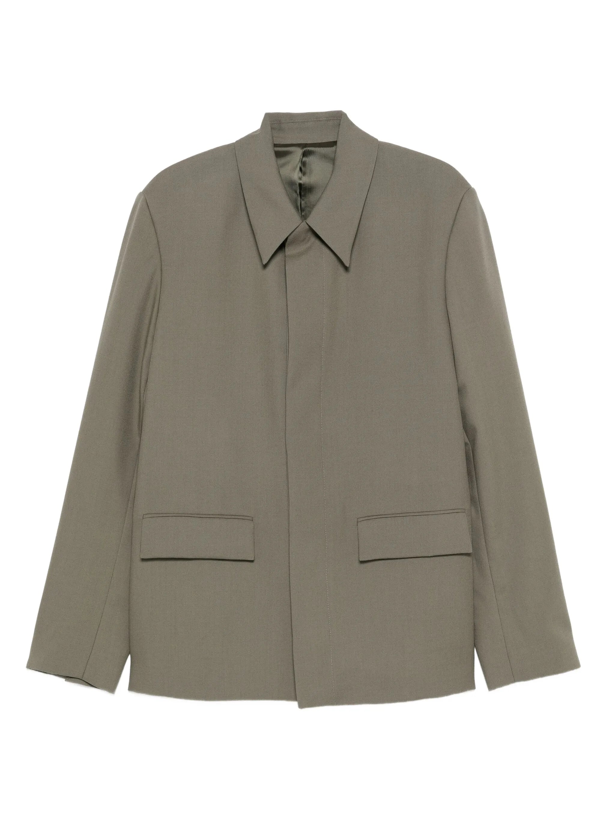 flap pockets jacket