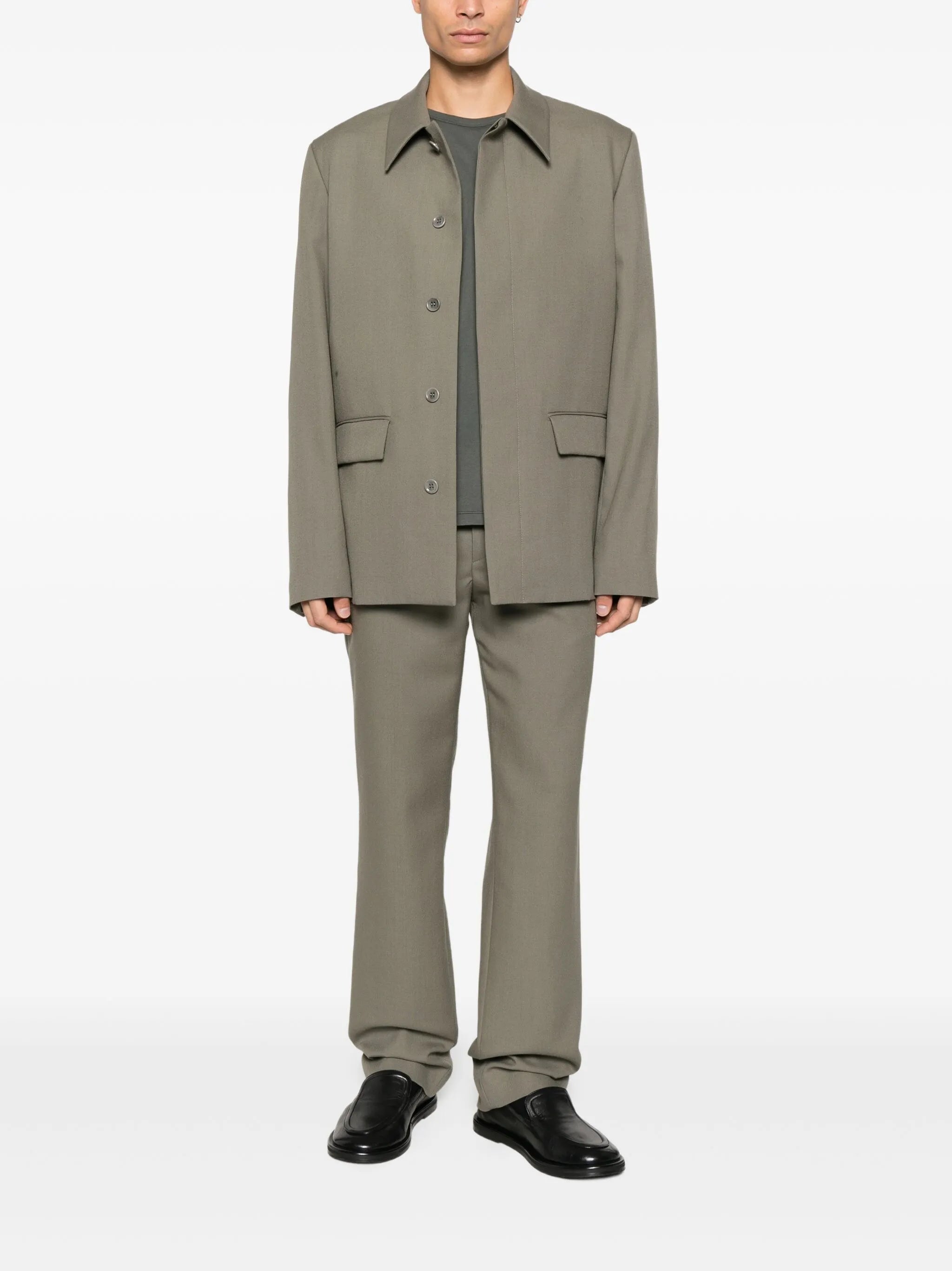 flap pockets jacket