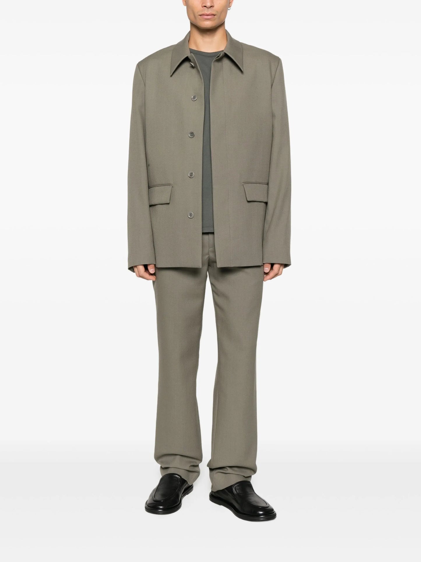 flap pockets jacket
