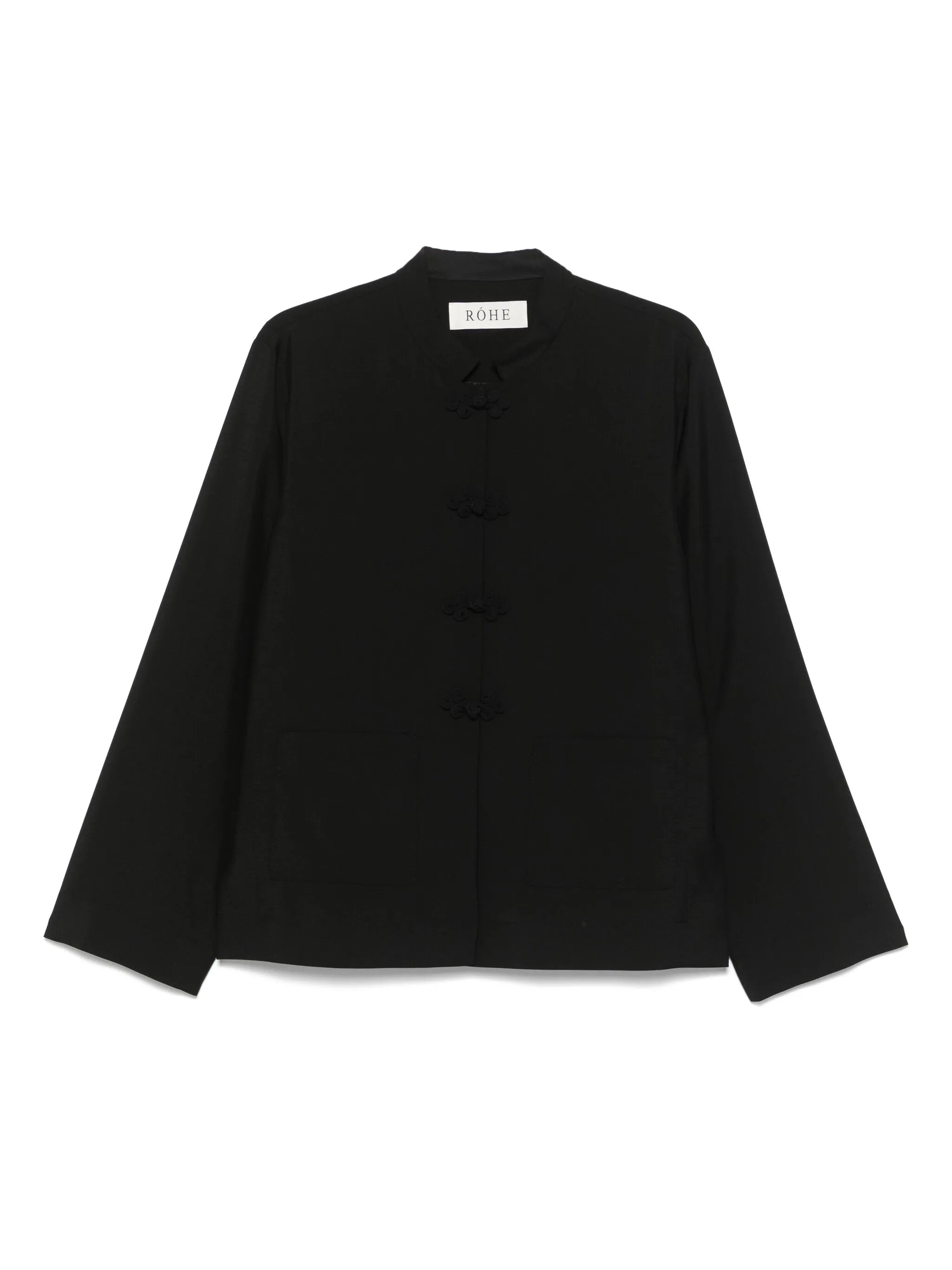 mandarin-closure jacket