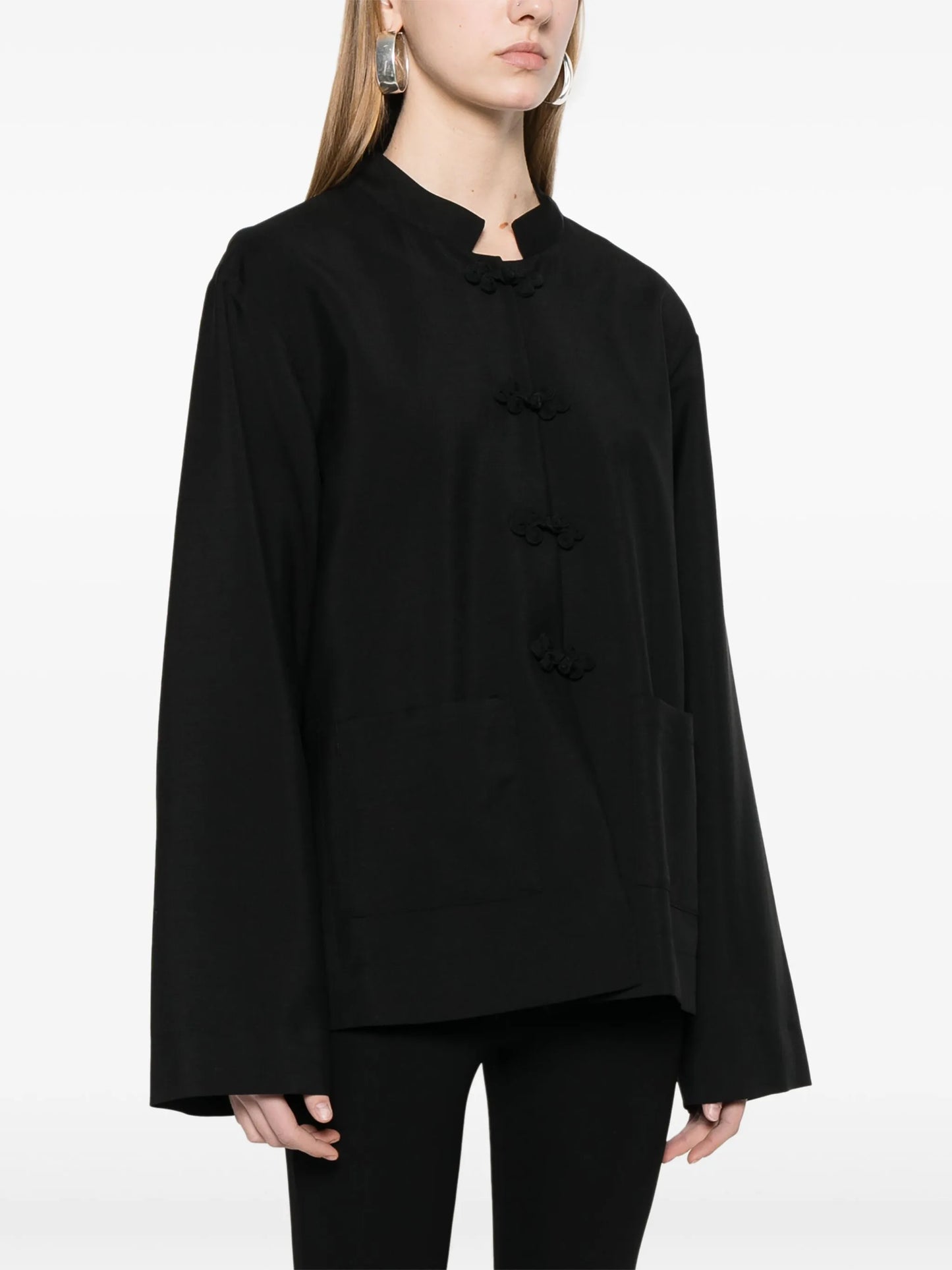 mandarin-closure jacket