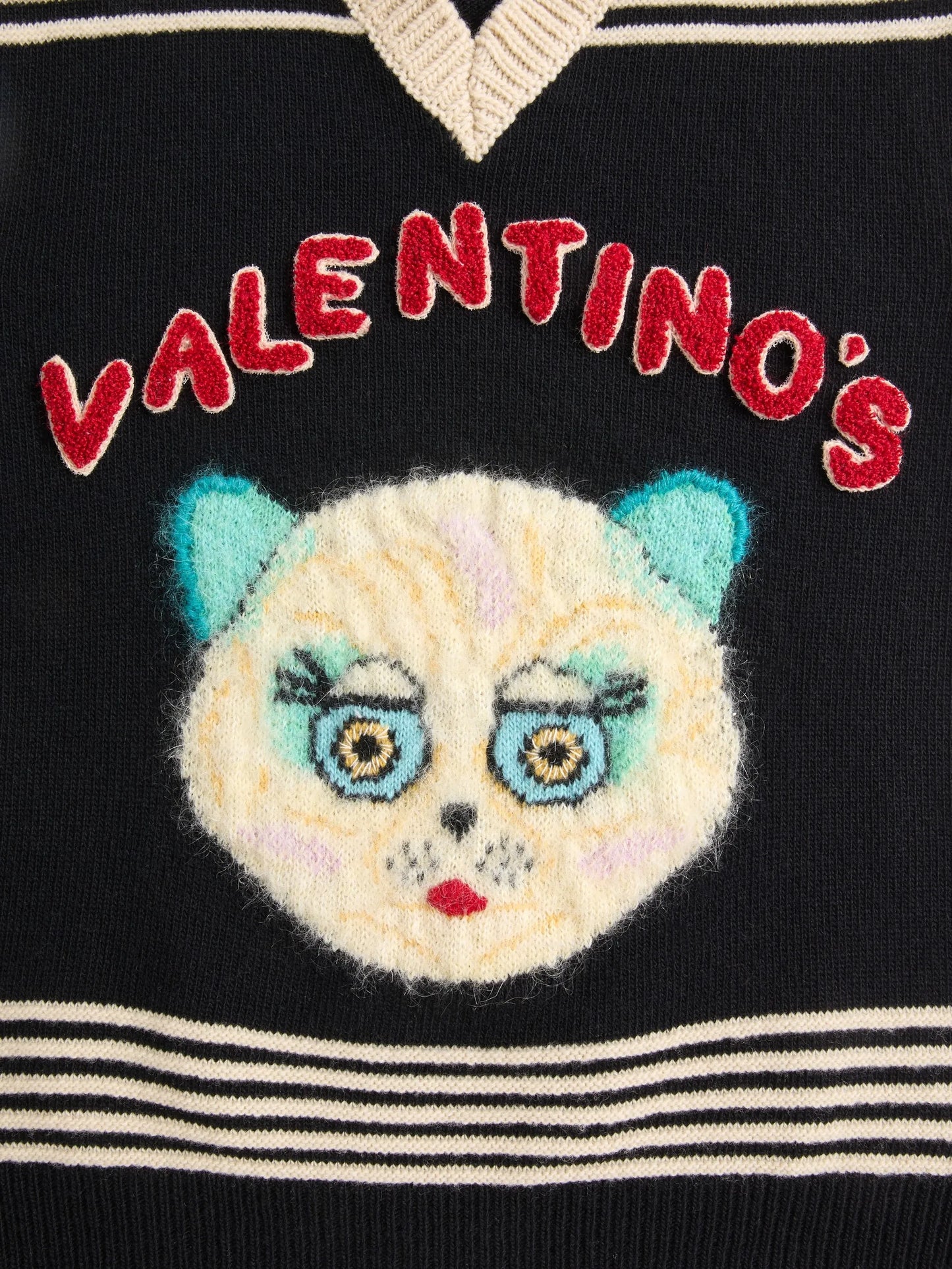 Le Chat De La Maison embroidered gilet