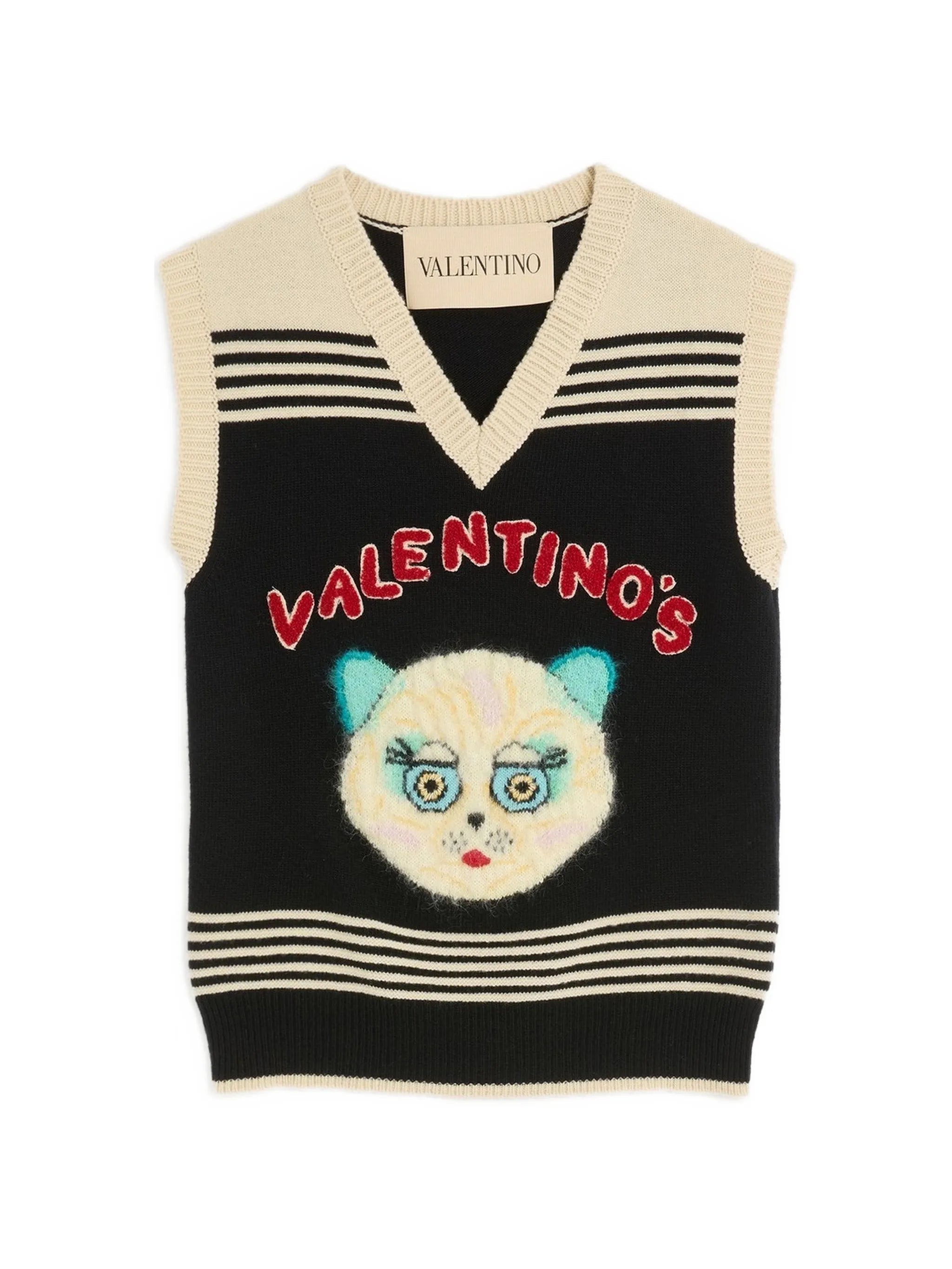 Le Chat De La Maison embroidered gilet