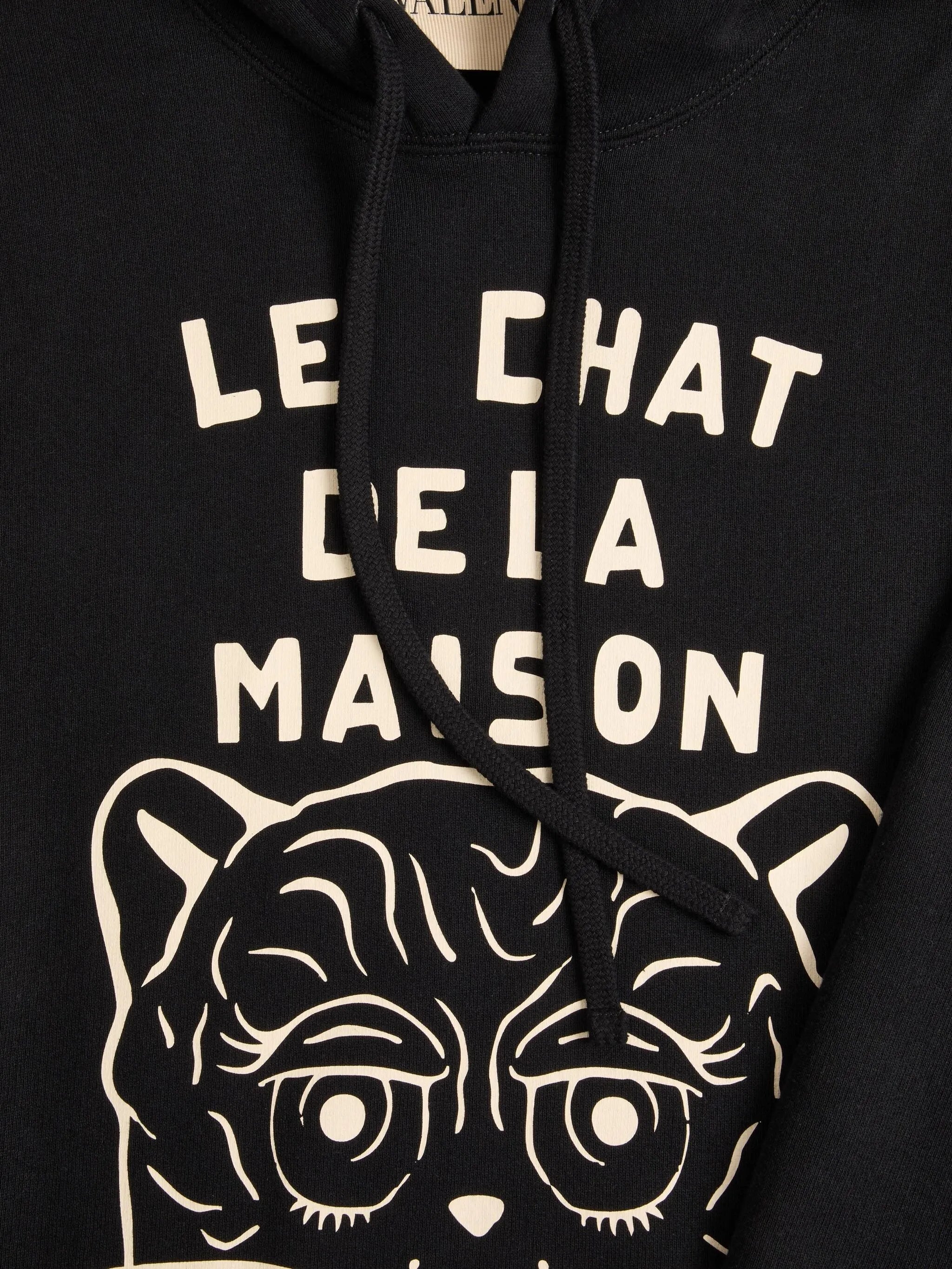 Le Chat De La Maison-patch hoodie
