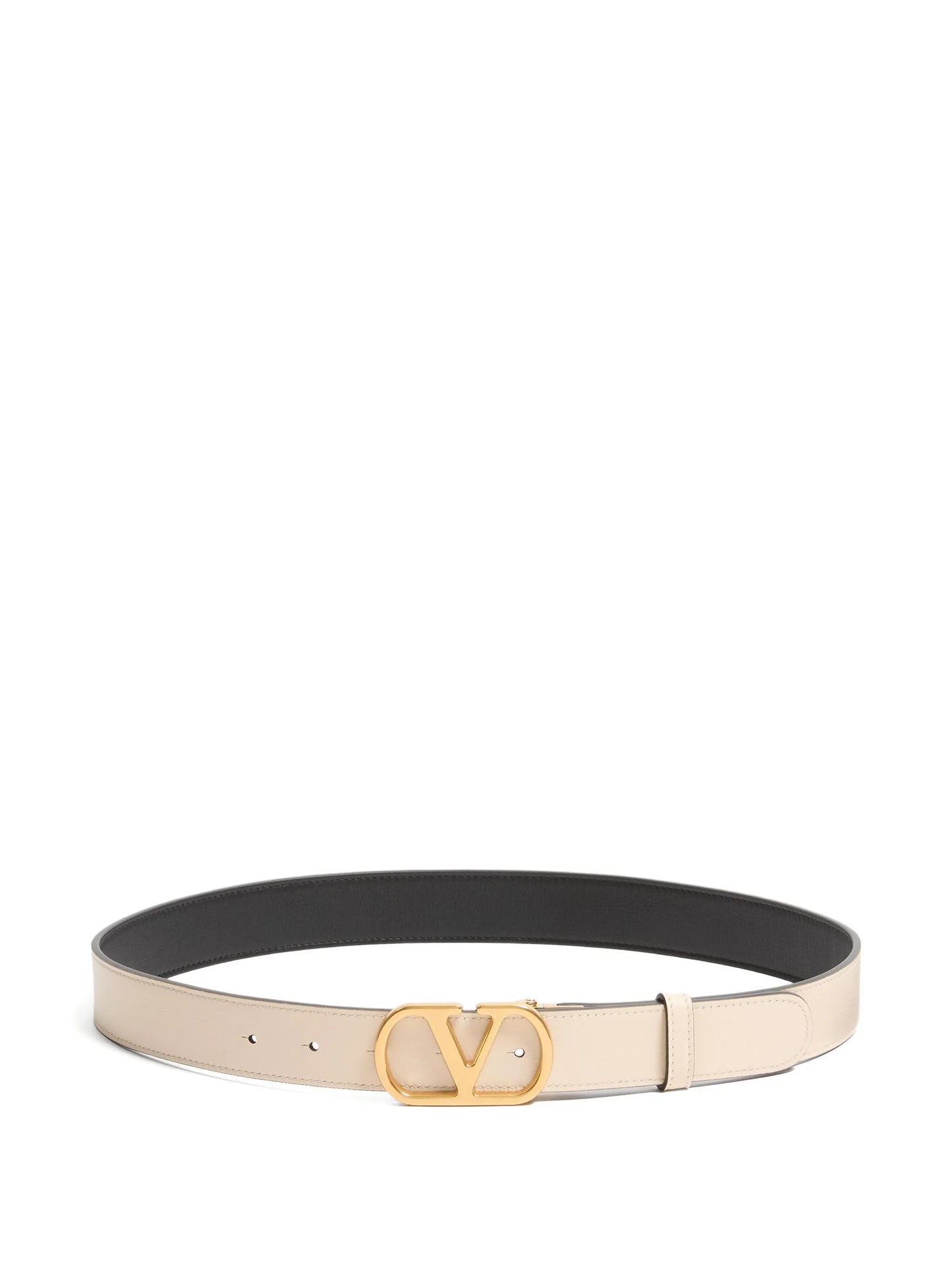 VLogo reversible leather belt