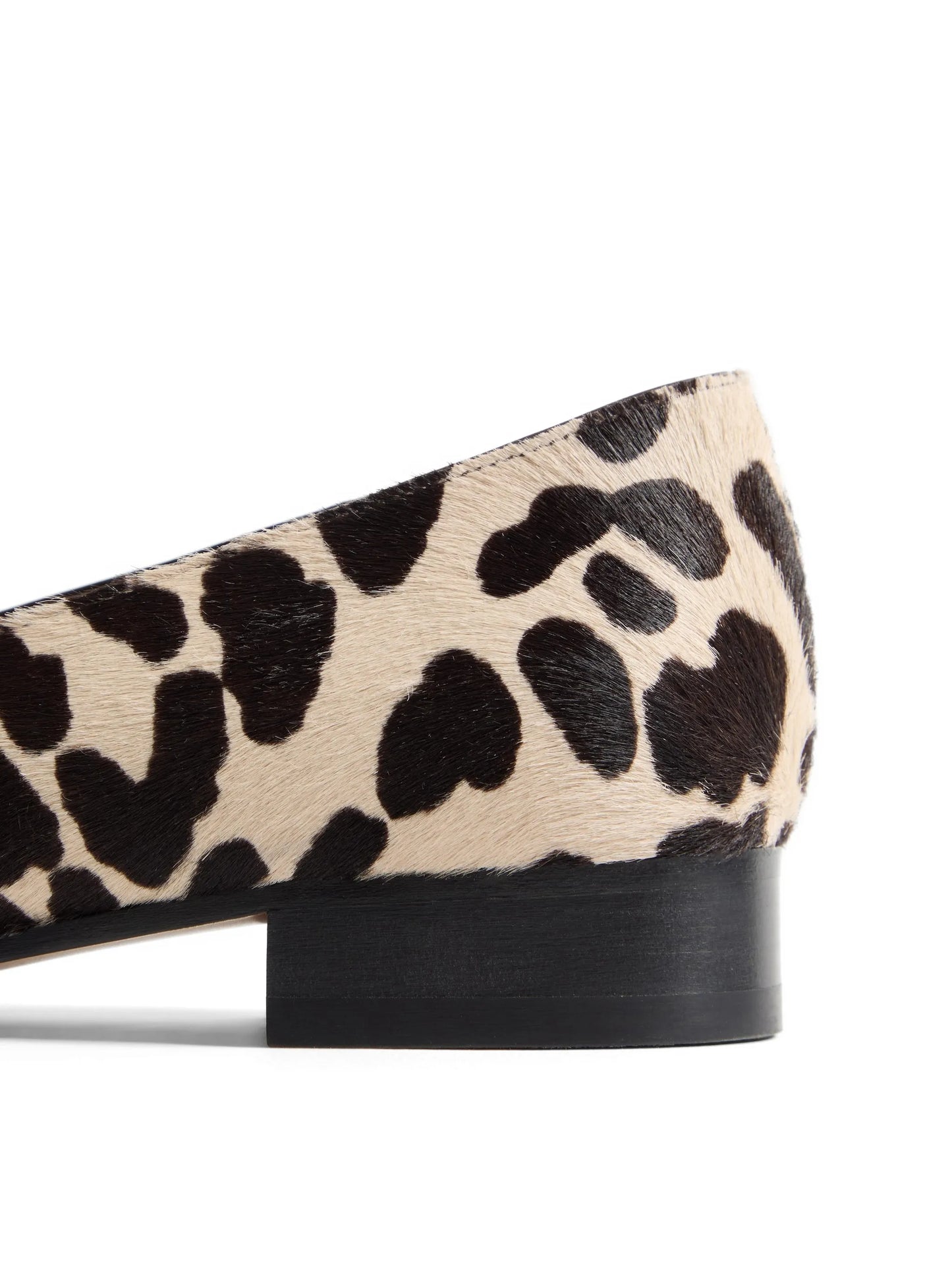 Valet Du Roi Ballerina in pony-effect calfskin 25mm