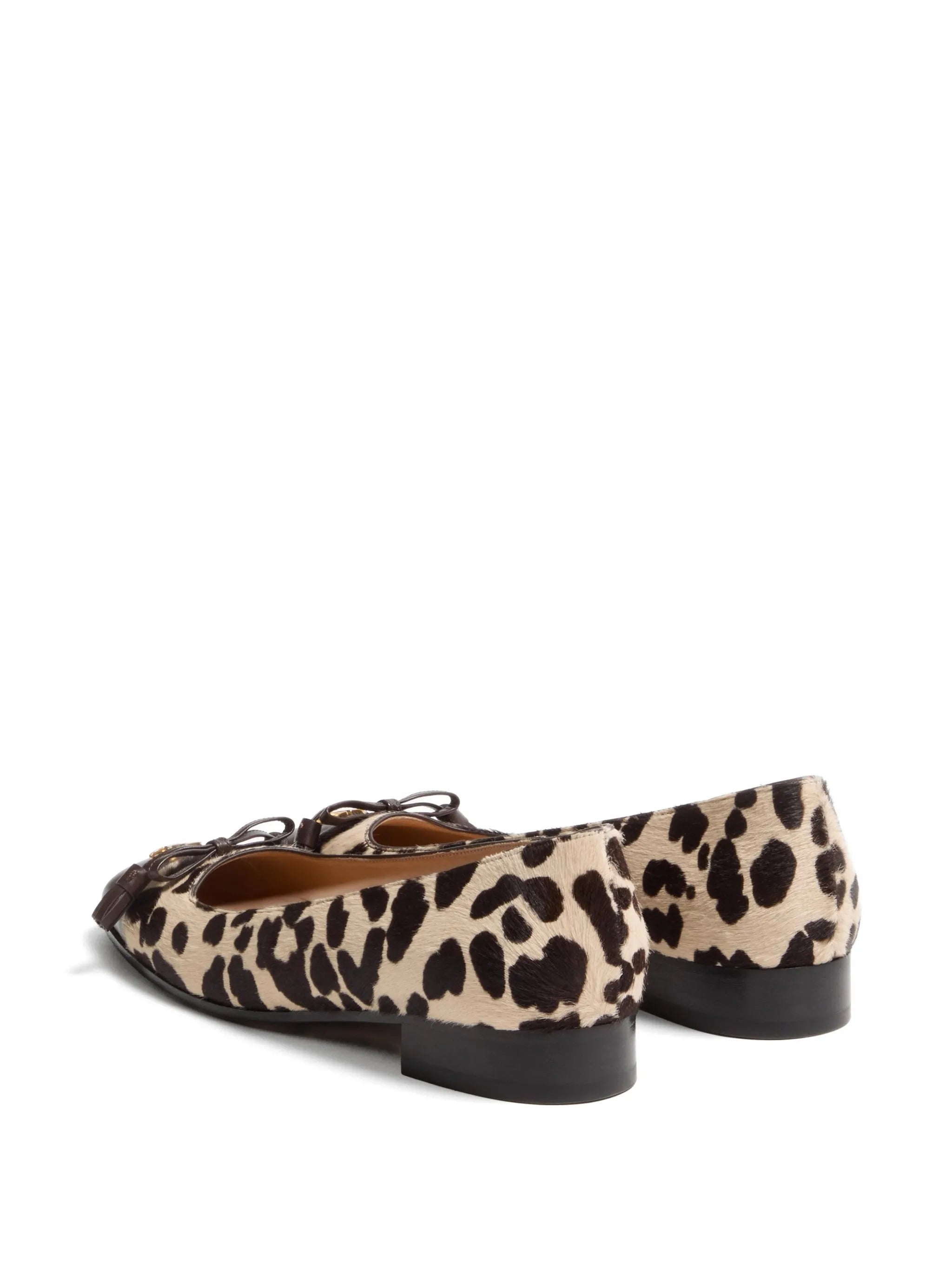 Valet Du Roi Ballerina in pony-effect calfskin 25mm