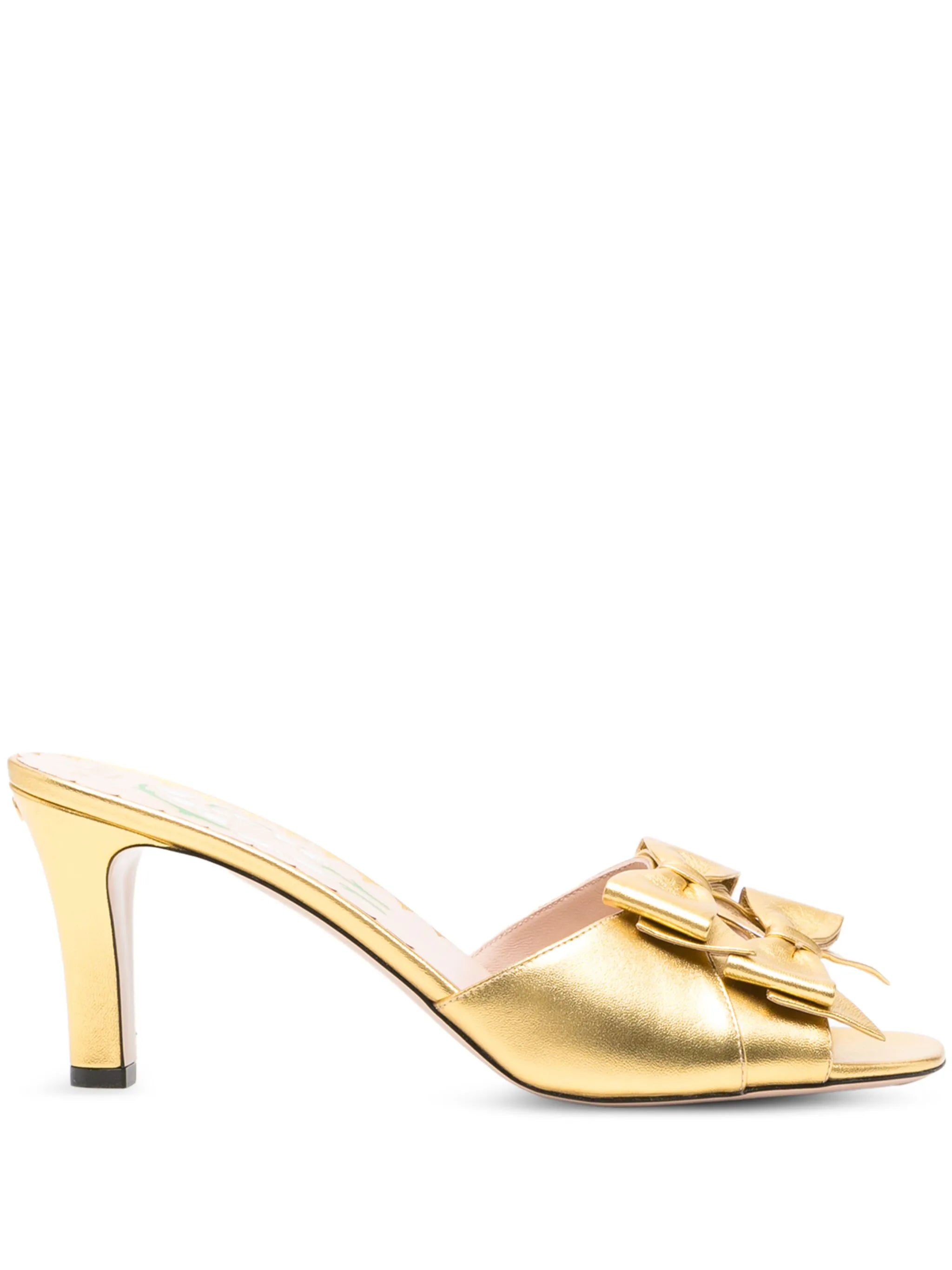 75mm Bowow leather sandals