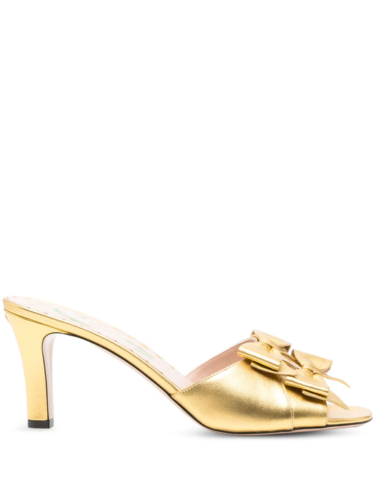 75mm Bowow leather sandals