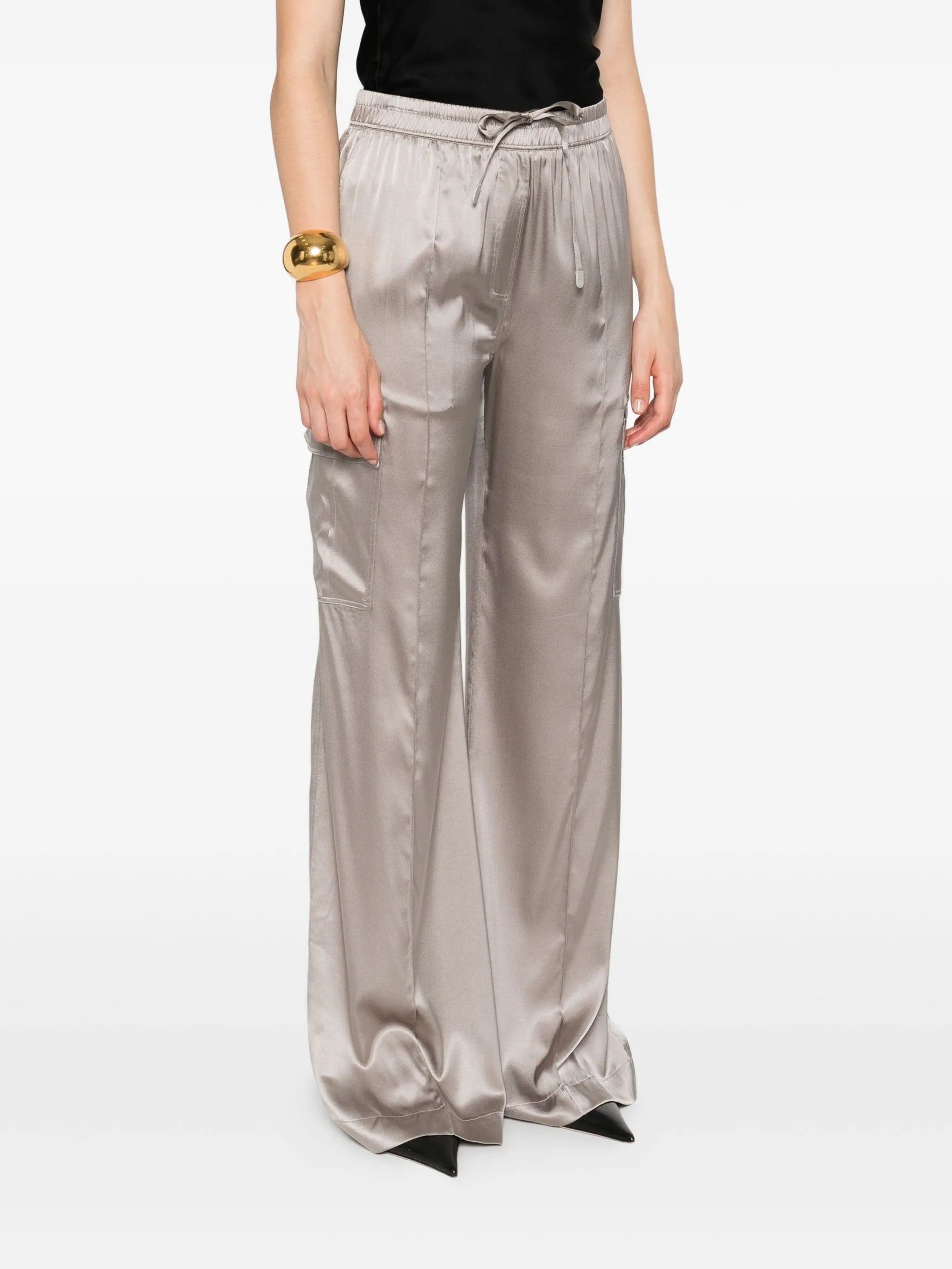drawstring cargo pants