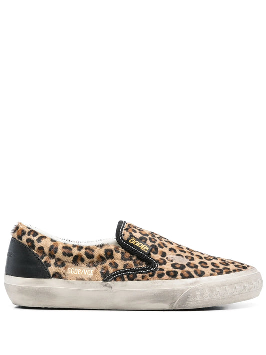 VCE Penstar leopard-print sneakers