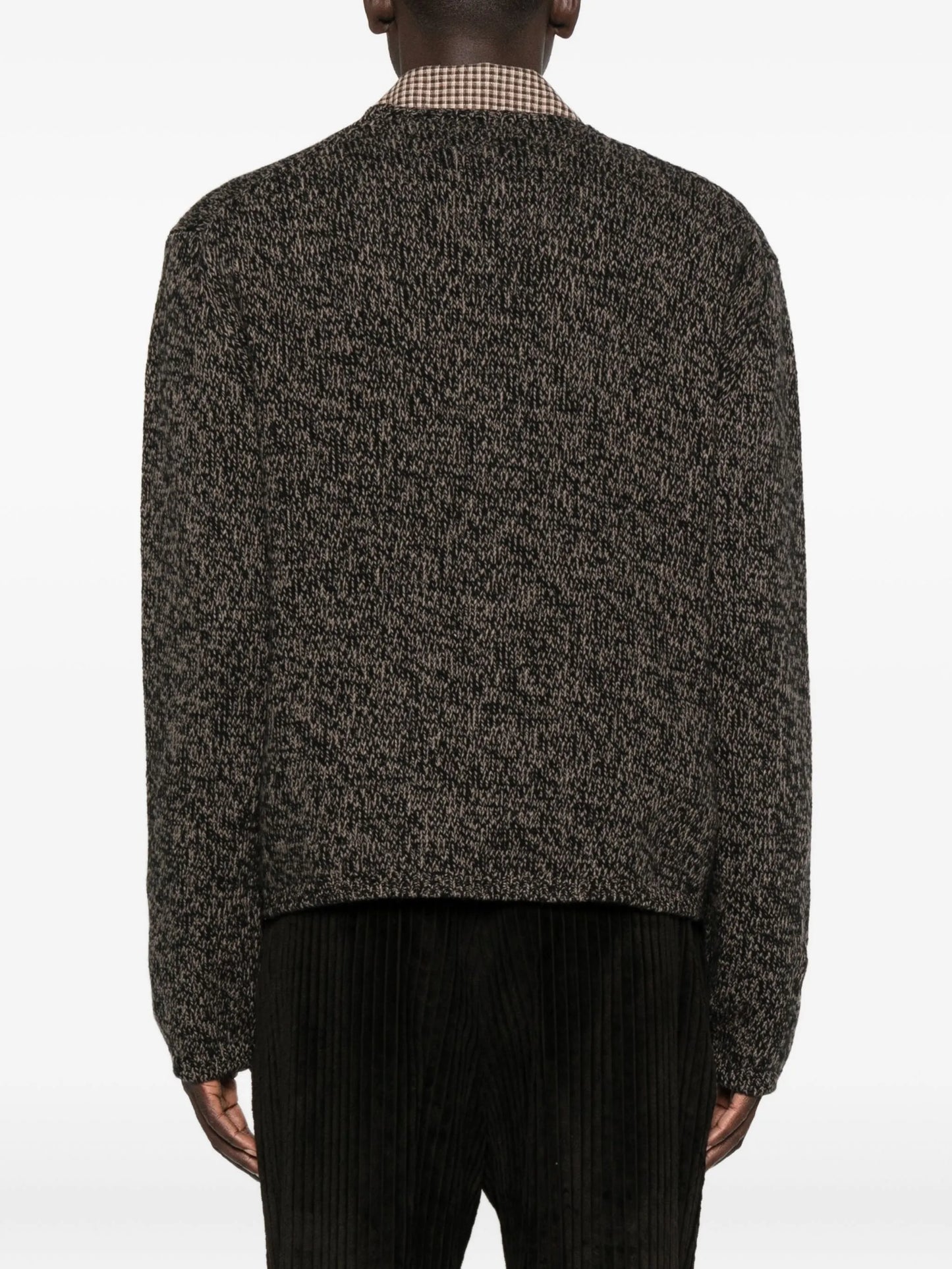 Academy V-neck wool cardigan