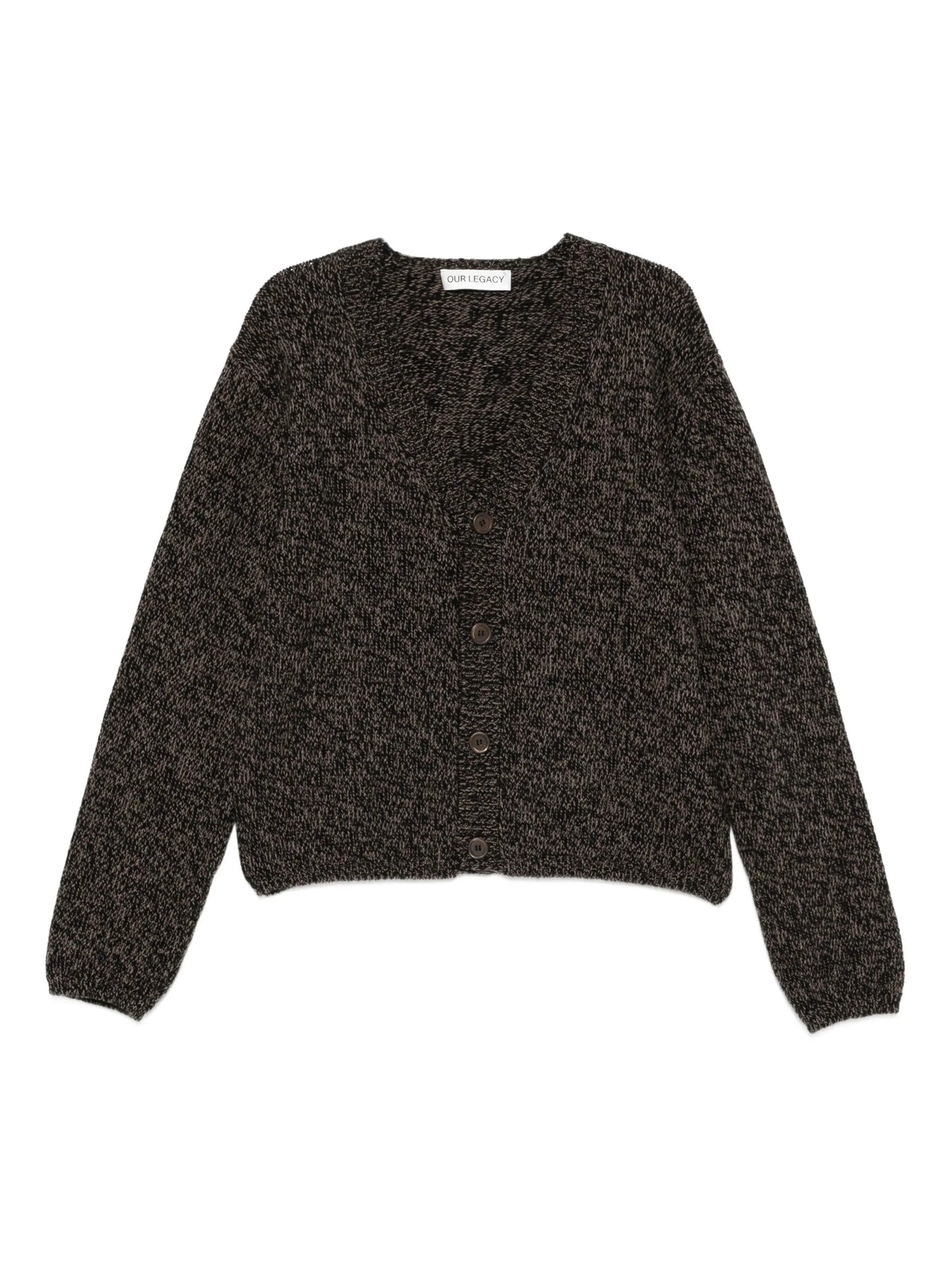 Academy V-neck wool cardigan