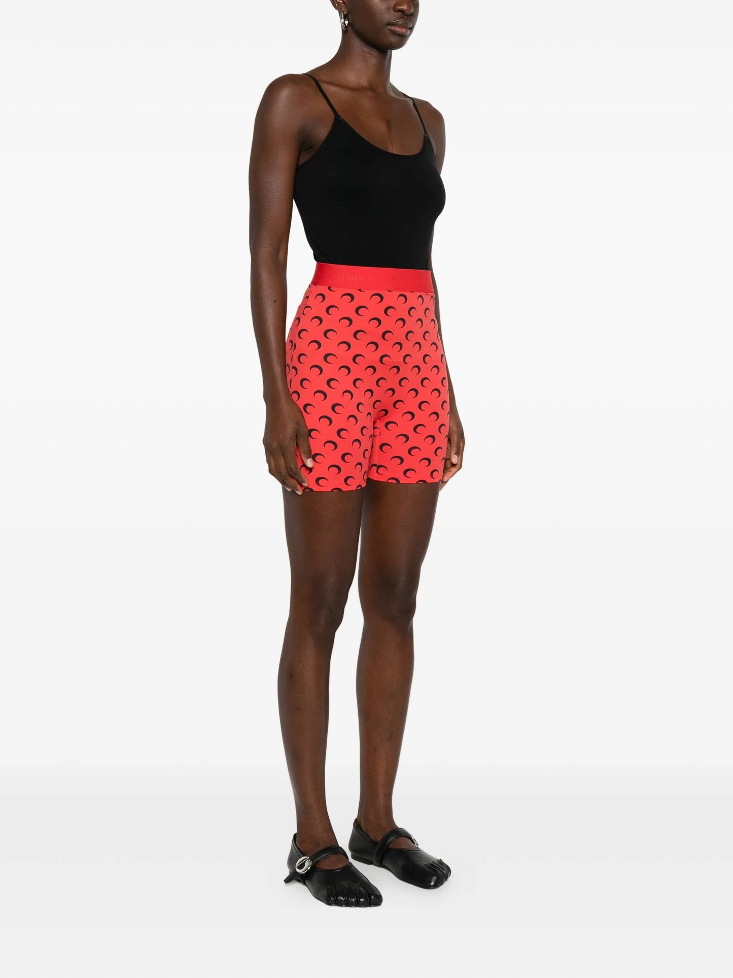 Moon-motif shorts