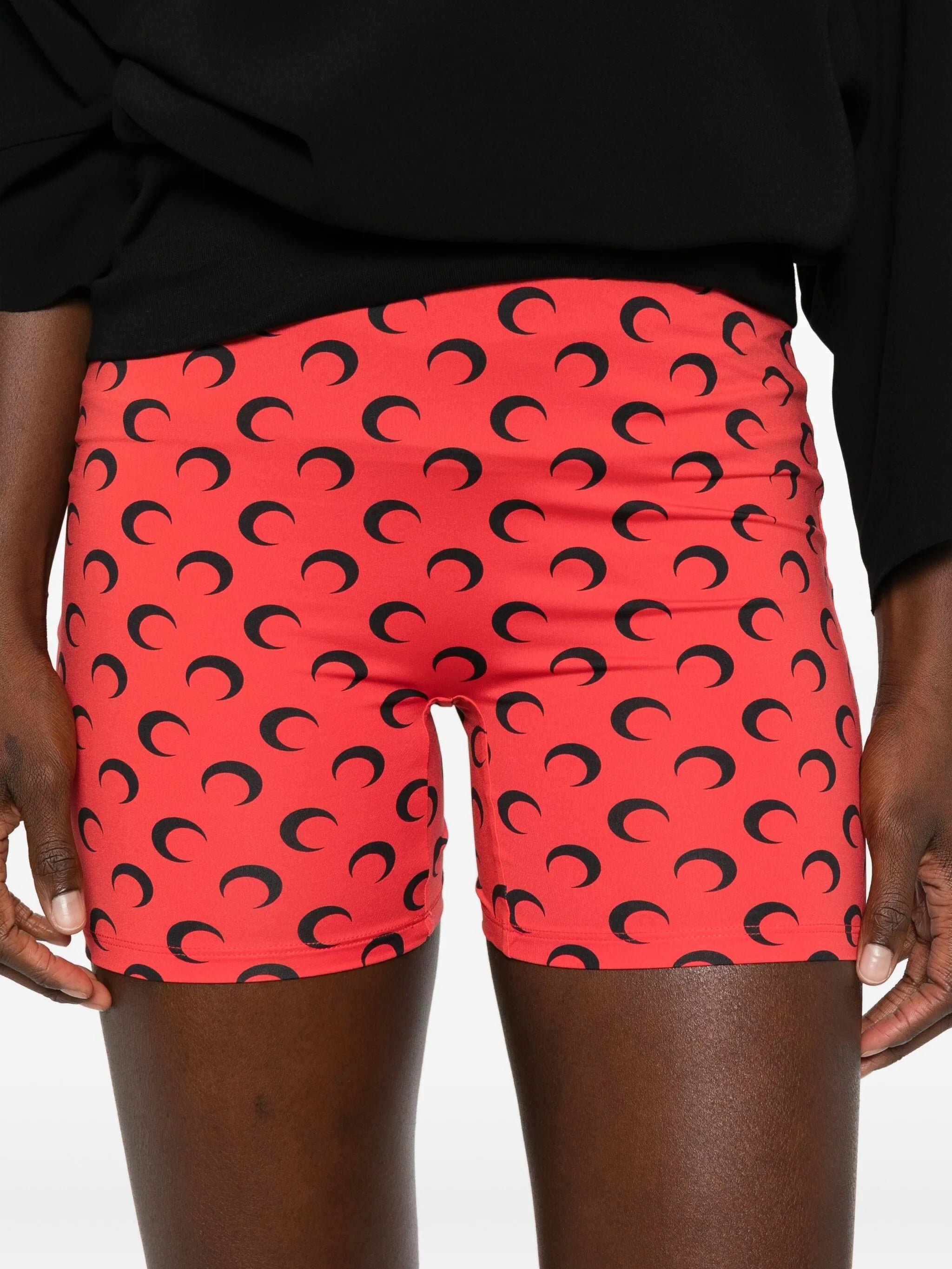 Moon-motif shorts