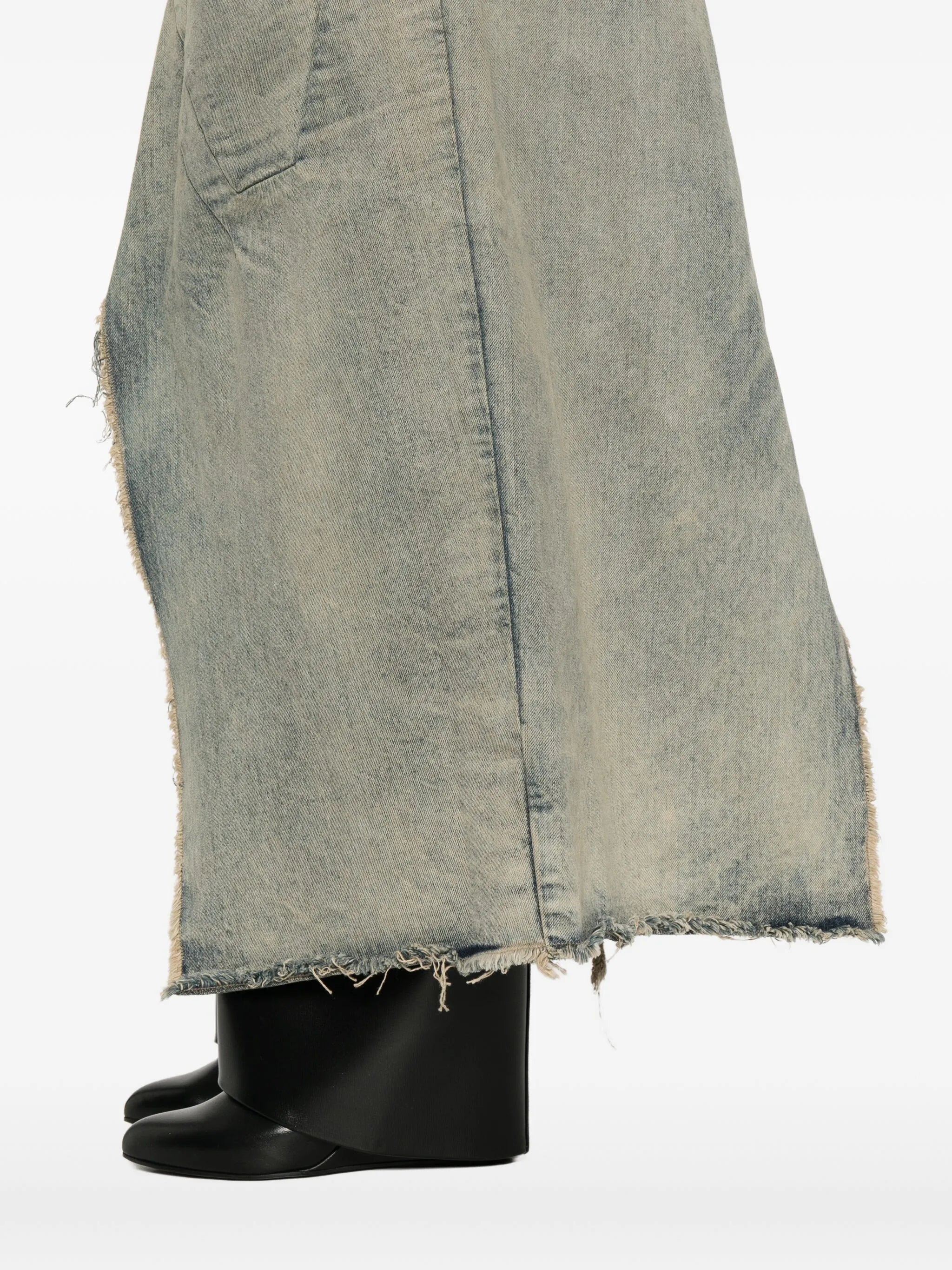 cotton denim skirt