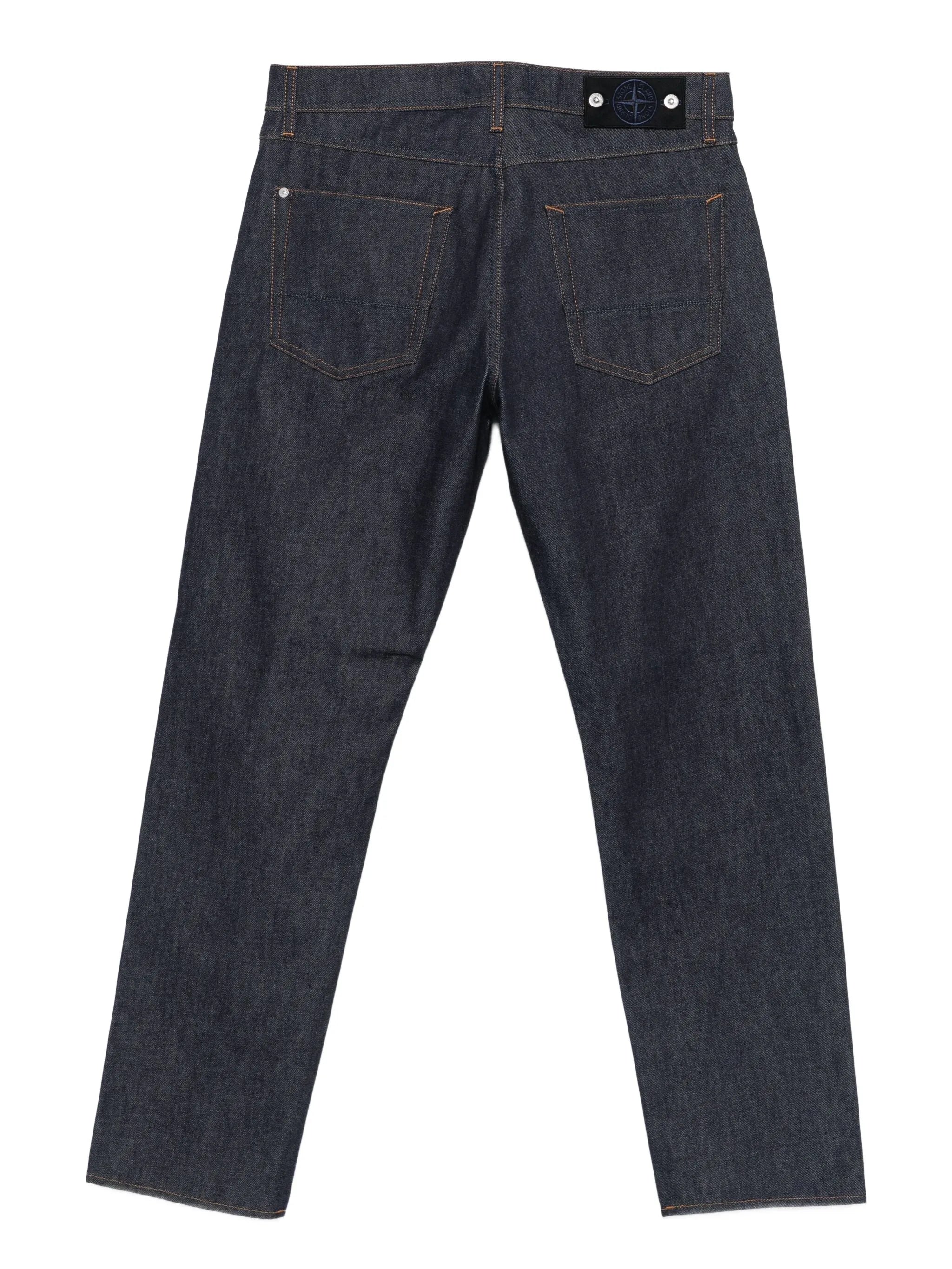 straight-leg jeans