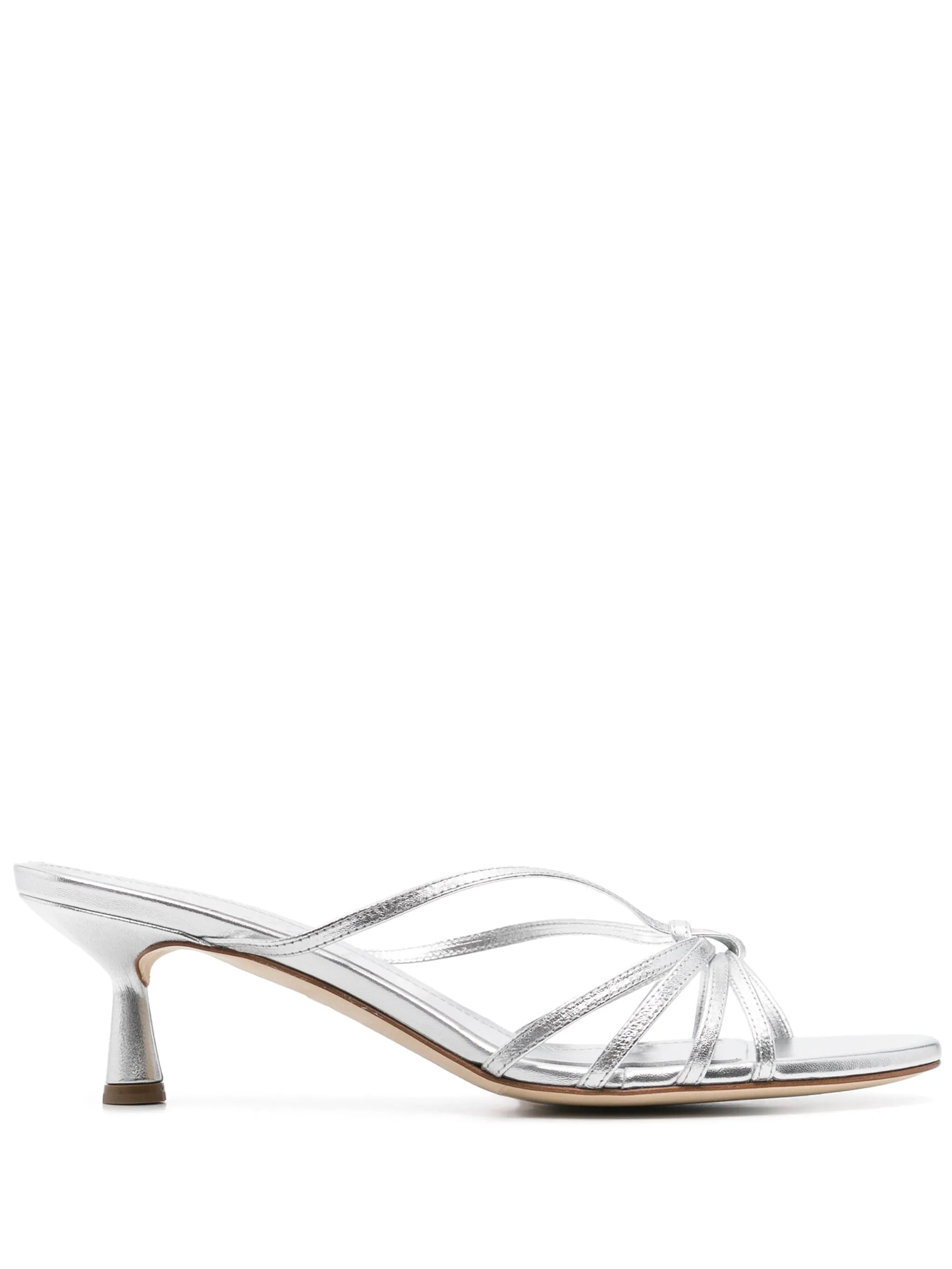 Abby leather heeled sandals